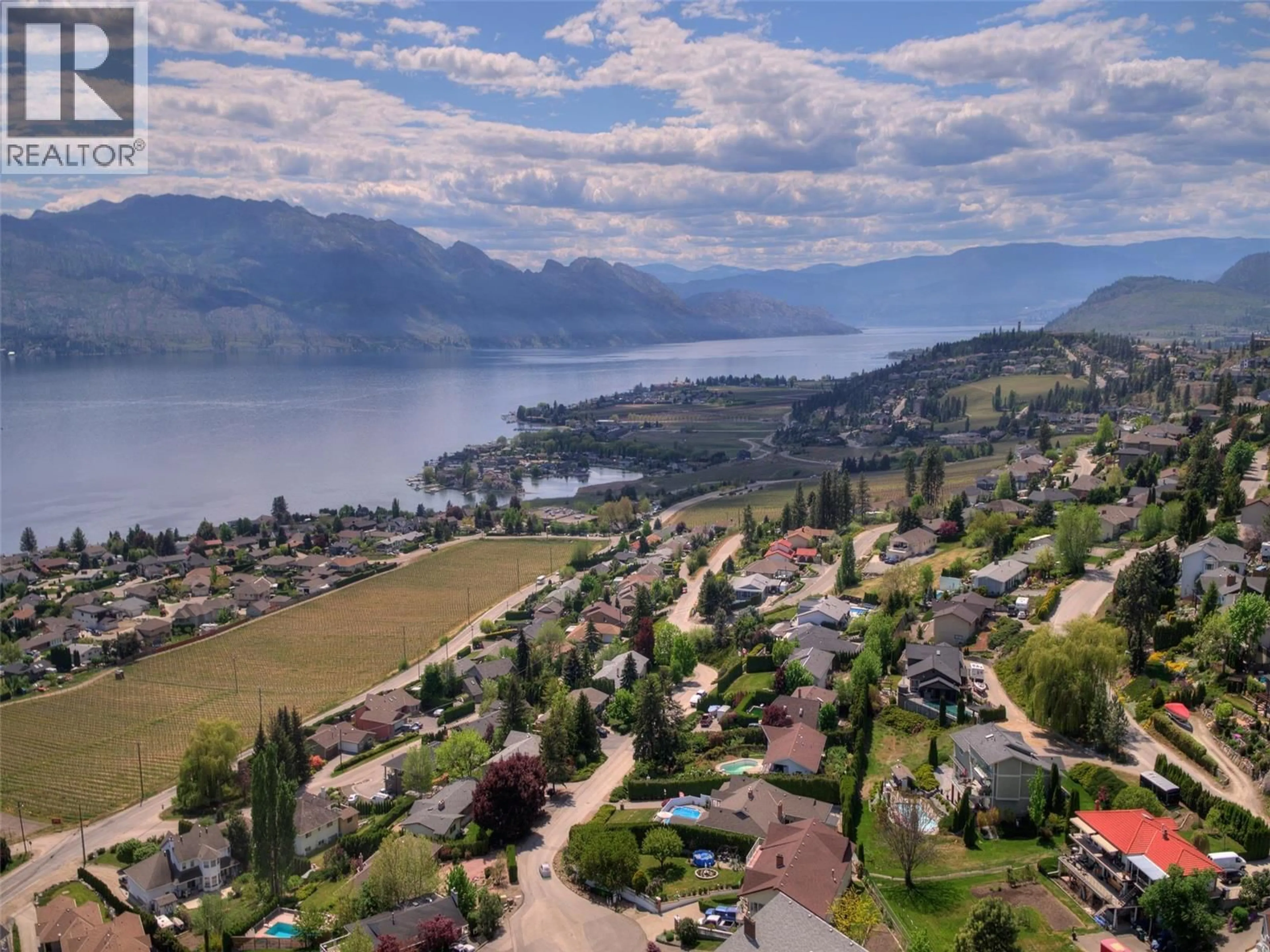 A pic from outside/outdoor area/front of a property/back of a property/a pic from drone, mountain view for 3032 OURTOLAND ROAD, West Kelowna British Columbia V1Z2H8