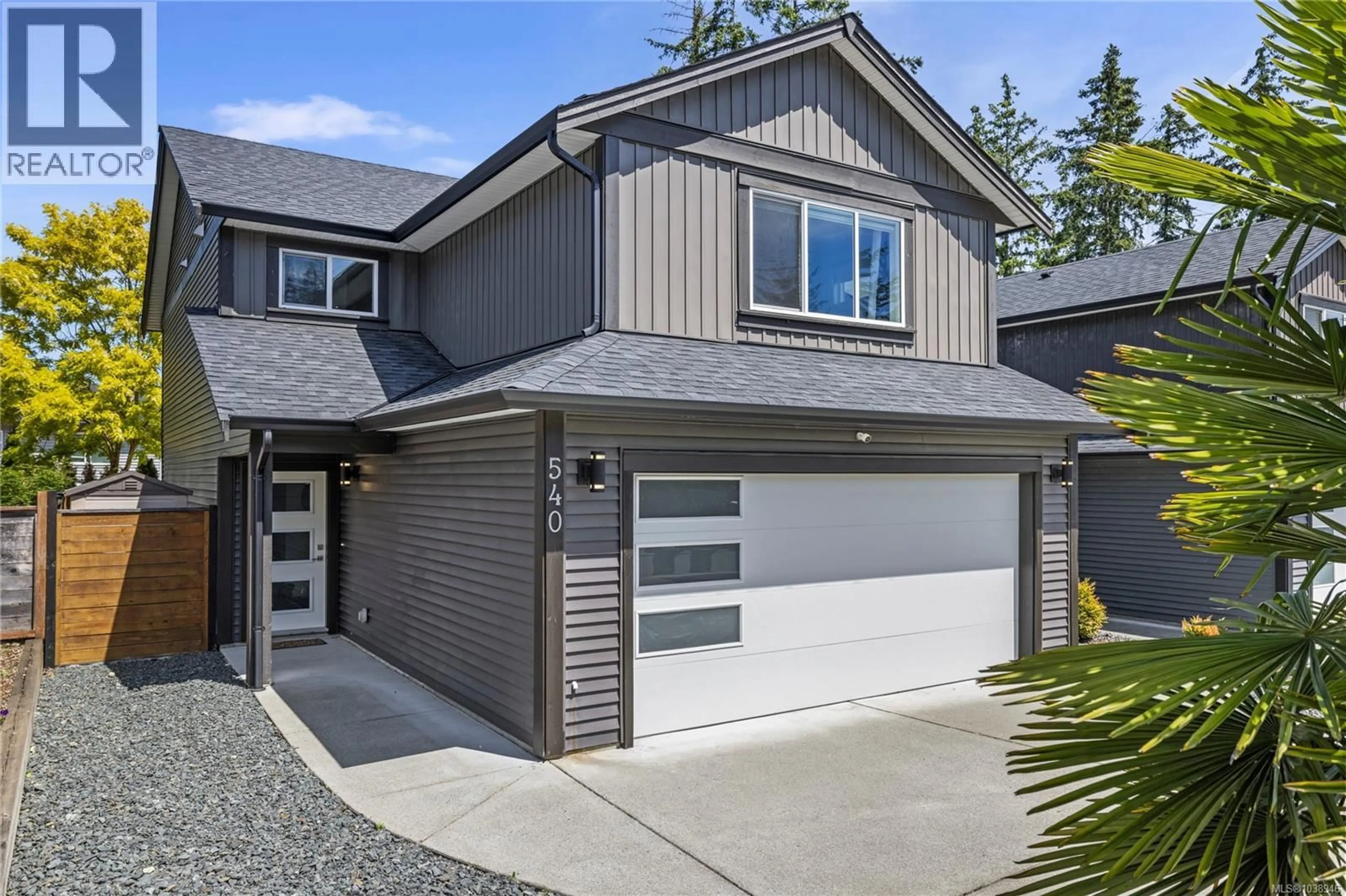 Home with vinyl exterior material, street for 540 STEEVES ROAD, Nanaimo British Columbia V9R0H8