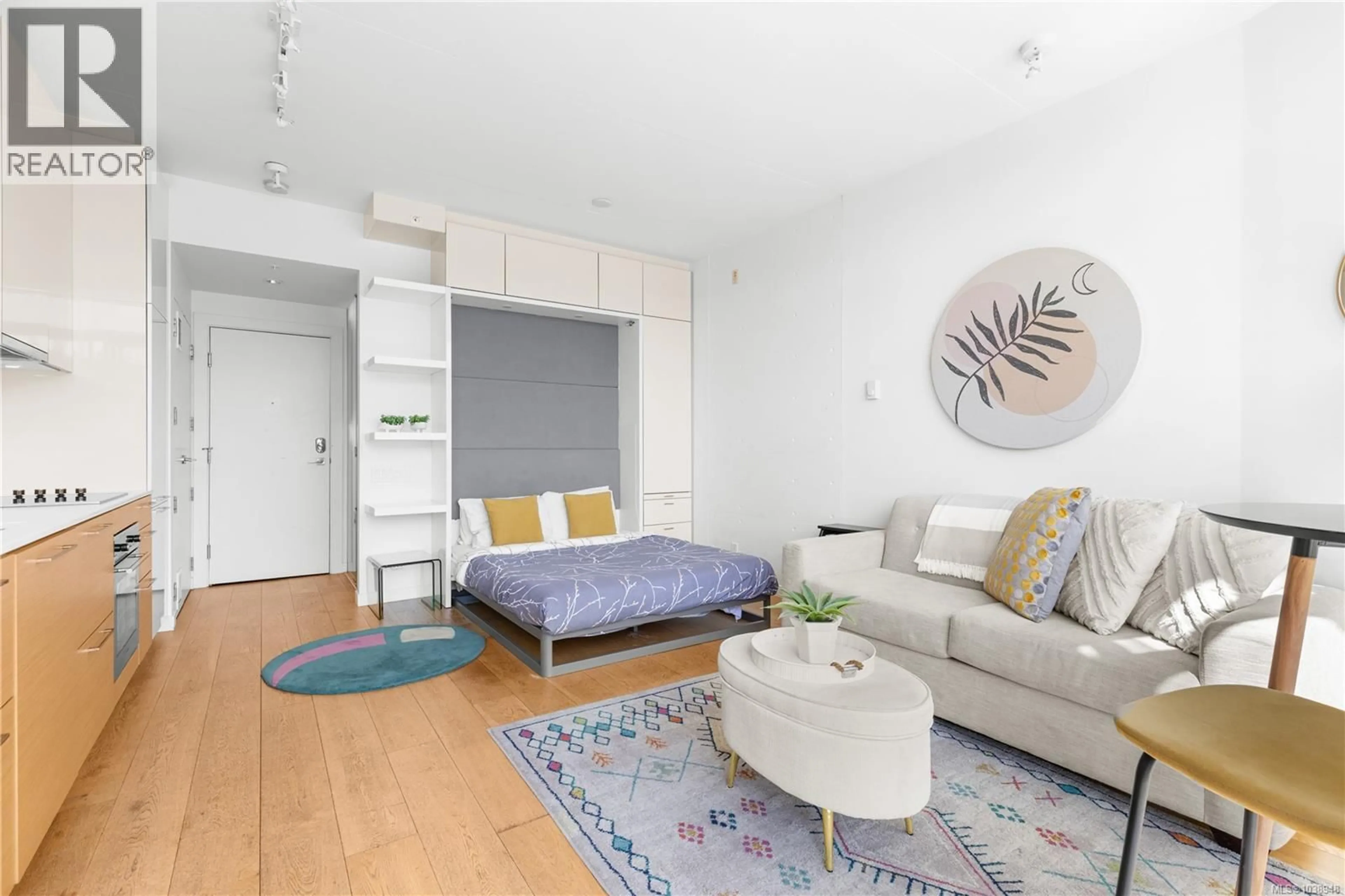 Living room with furniture, unknown for M09 - 456 PANDORA AVENUE, Victoria British Columbia V8W0E3