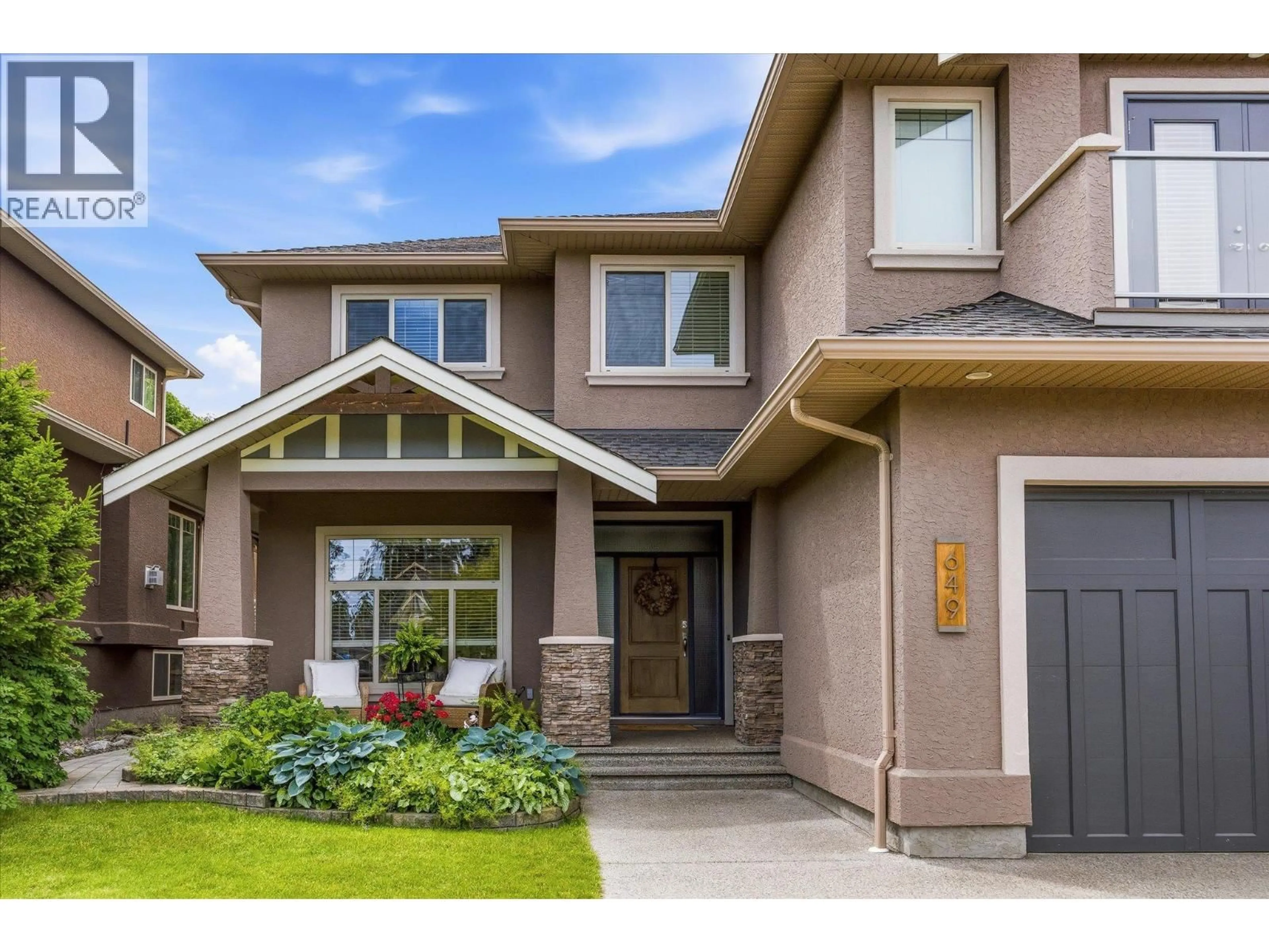 Home with brick exterior material, street for 649 QUARRY AVENUE, Kelowna British Columbia V1W5E2