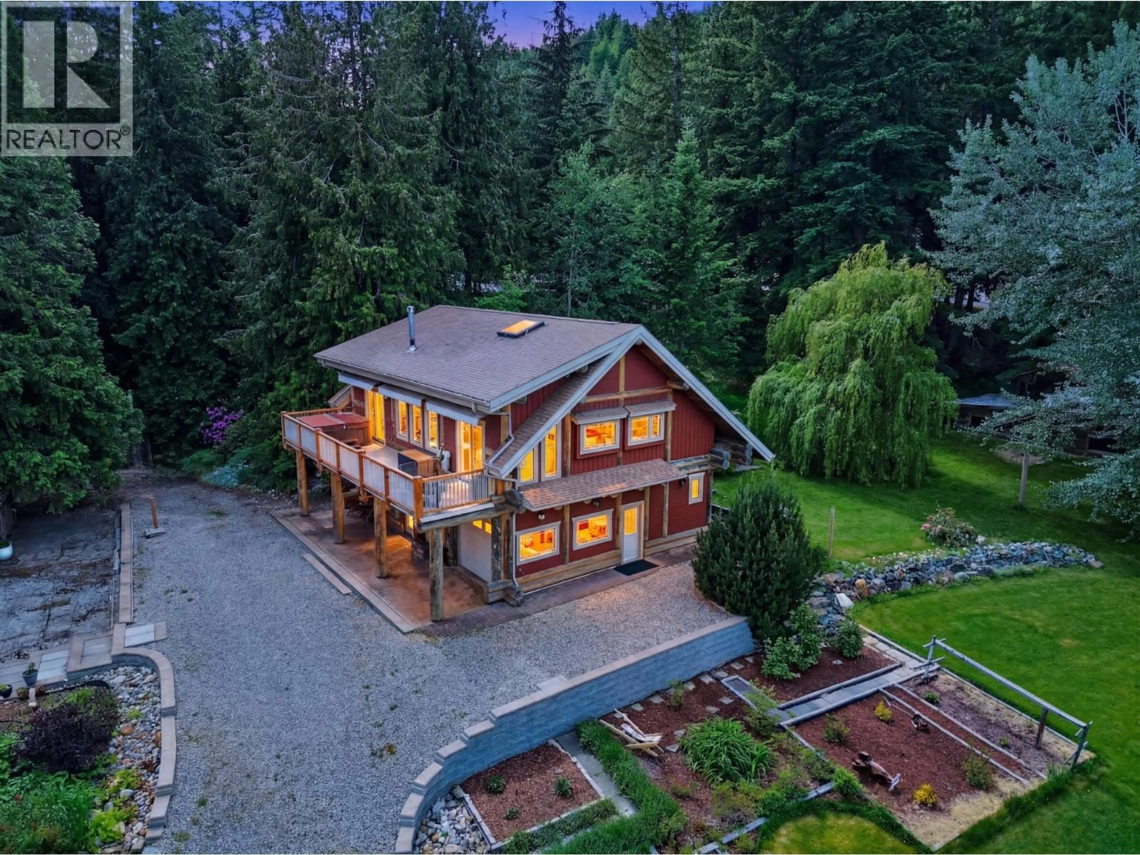 A pic from outside/outdoor area/front of a property/back of a property/a pic from drone, unknown for 2030 SOLSQUA-SICAMOUS ROAD, Sicamous British Columbia V0E2V4