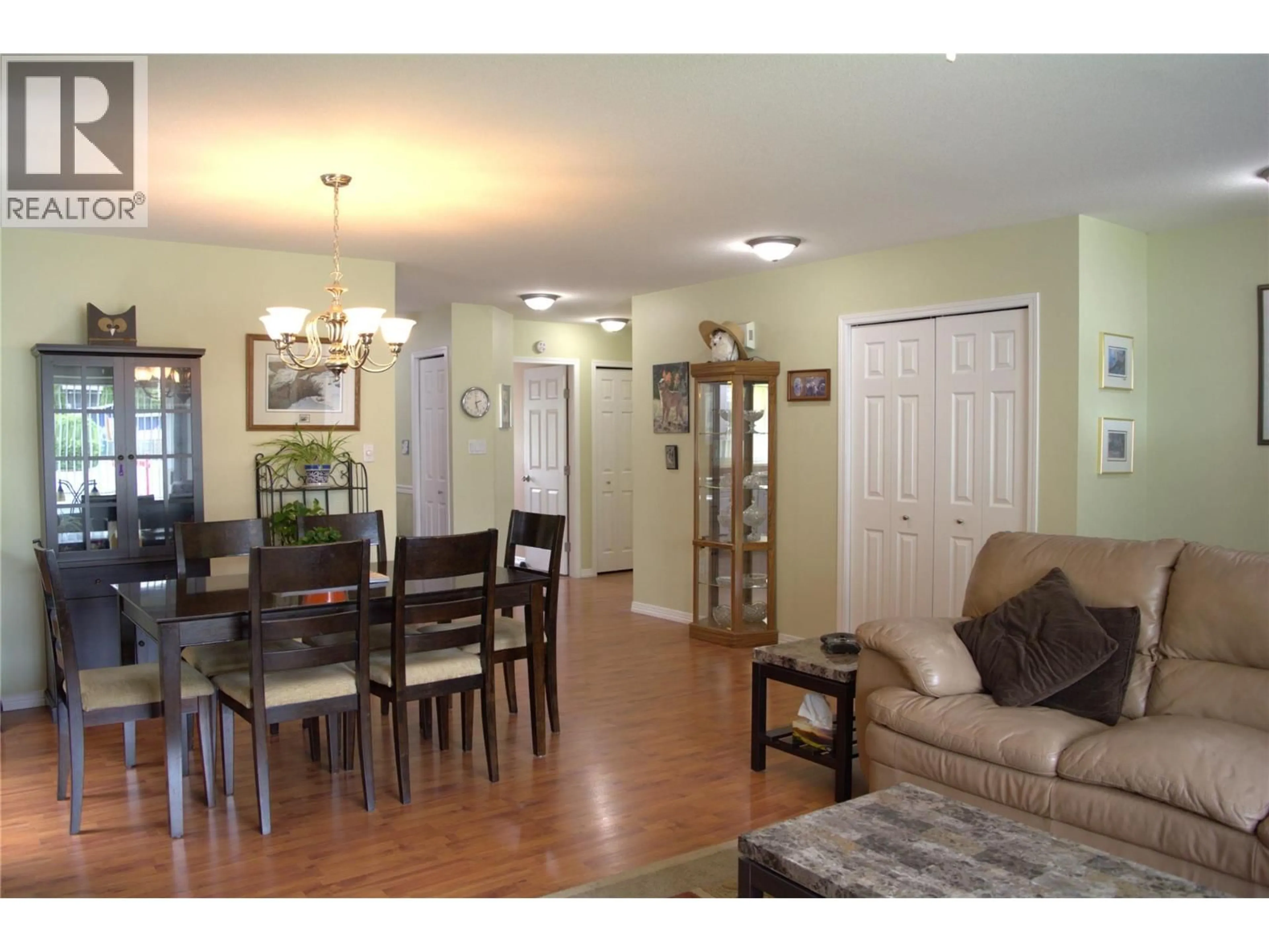 Dining room, wood/laminate floor for 1921 MORRISSEY STREET, Merritt British Columbia V1K1L5