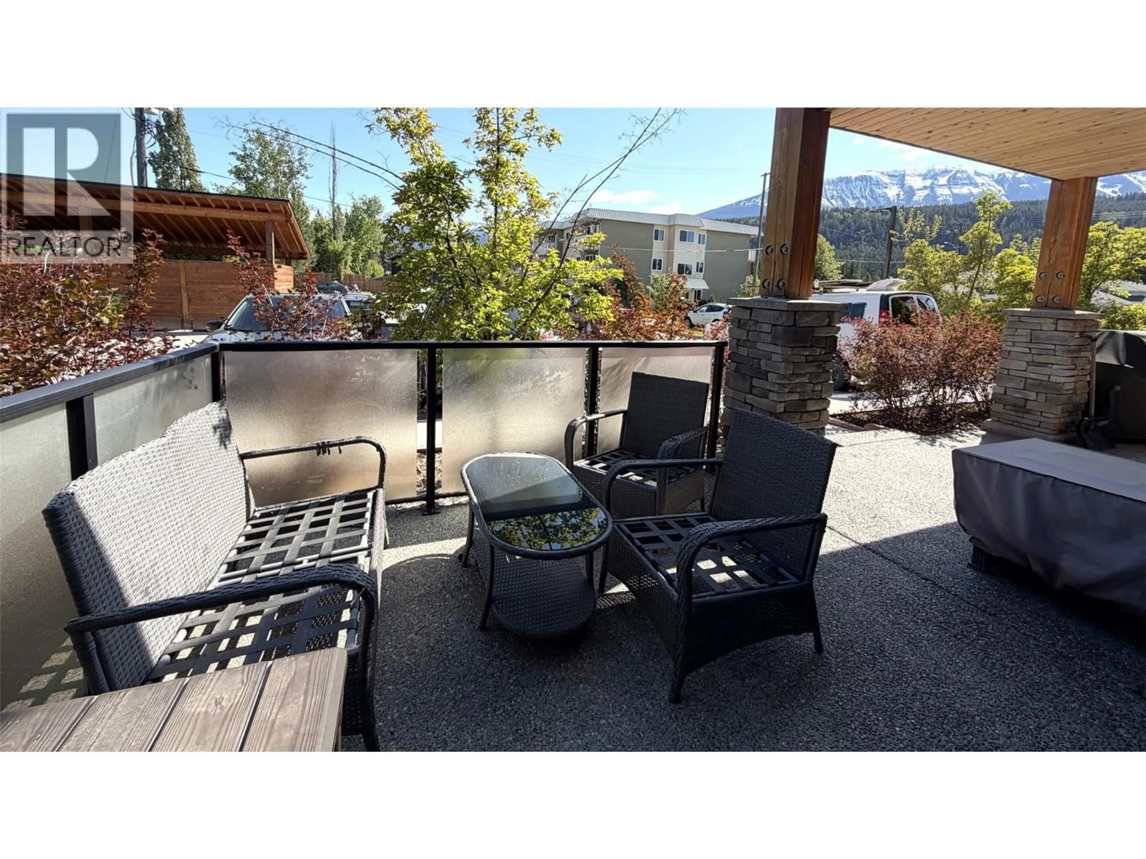 Patio, mountain view for 2102 - 410 5TH S AVENUE, Golden British Columbia V0A1H0