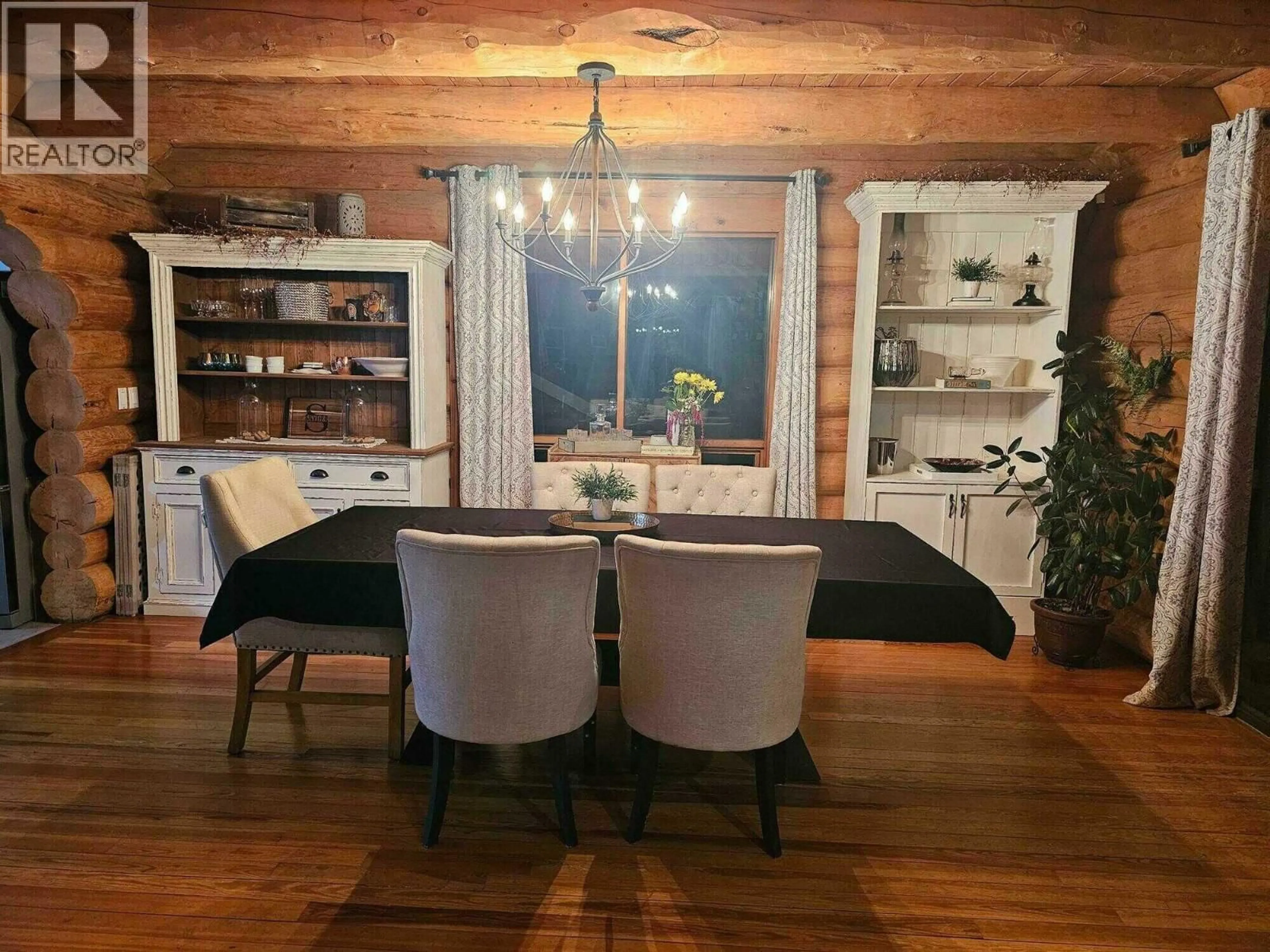 Dining room, wood/laminate floor for 6530 CAMPBELL ROAD, Chetwynd British Columbia V0C1J0
