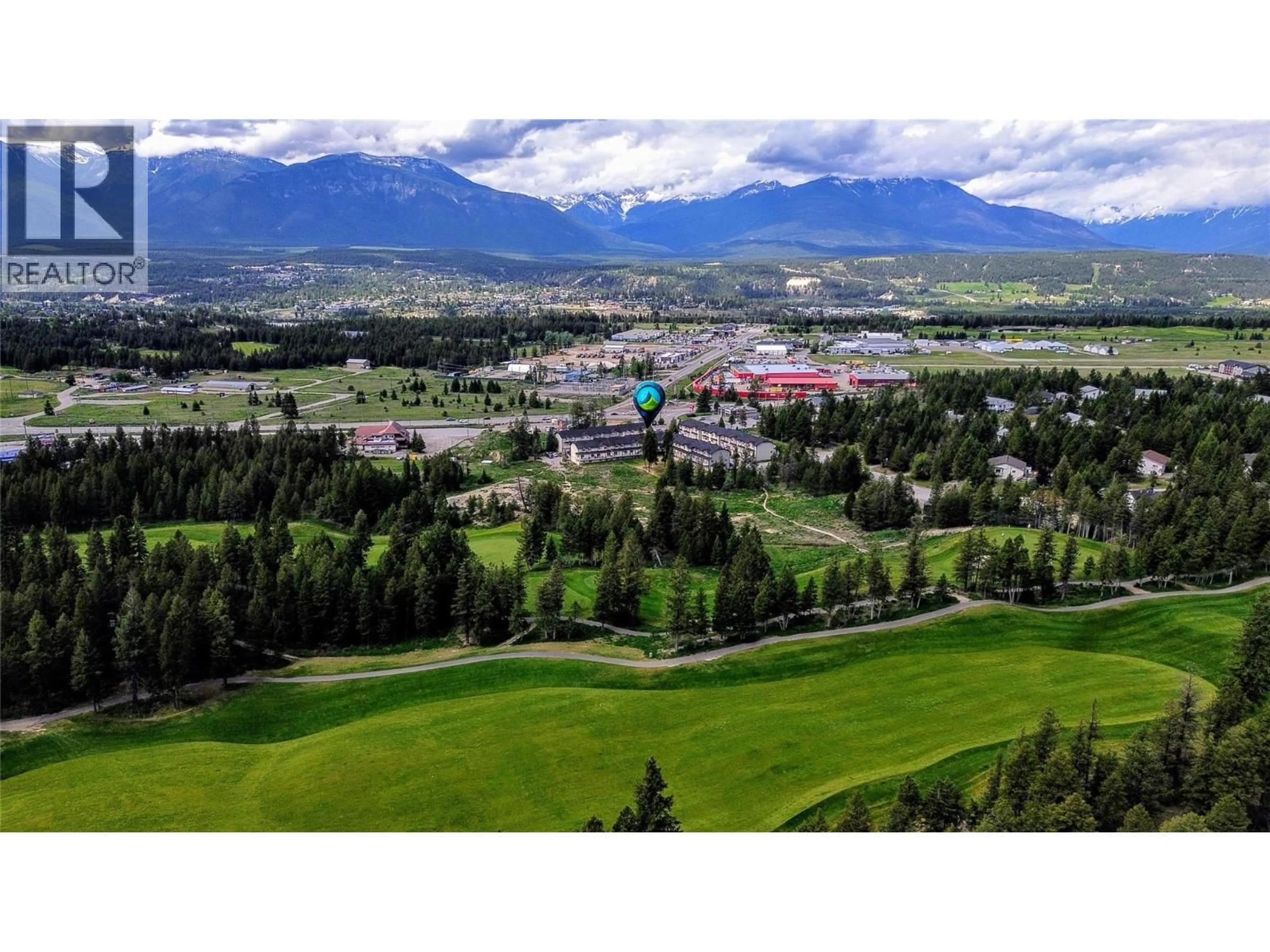 A pic from outside/outdoor area/front of a property/back of a property/a pic from drone, mountain view for 712 - 200 BLACK FOREST TRAIL, Invermere British Columbia V0A1K2