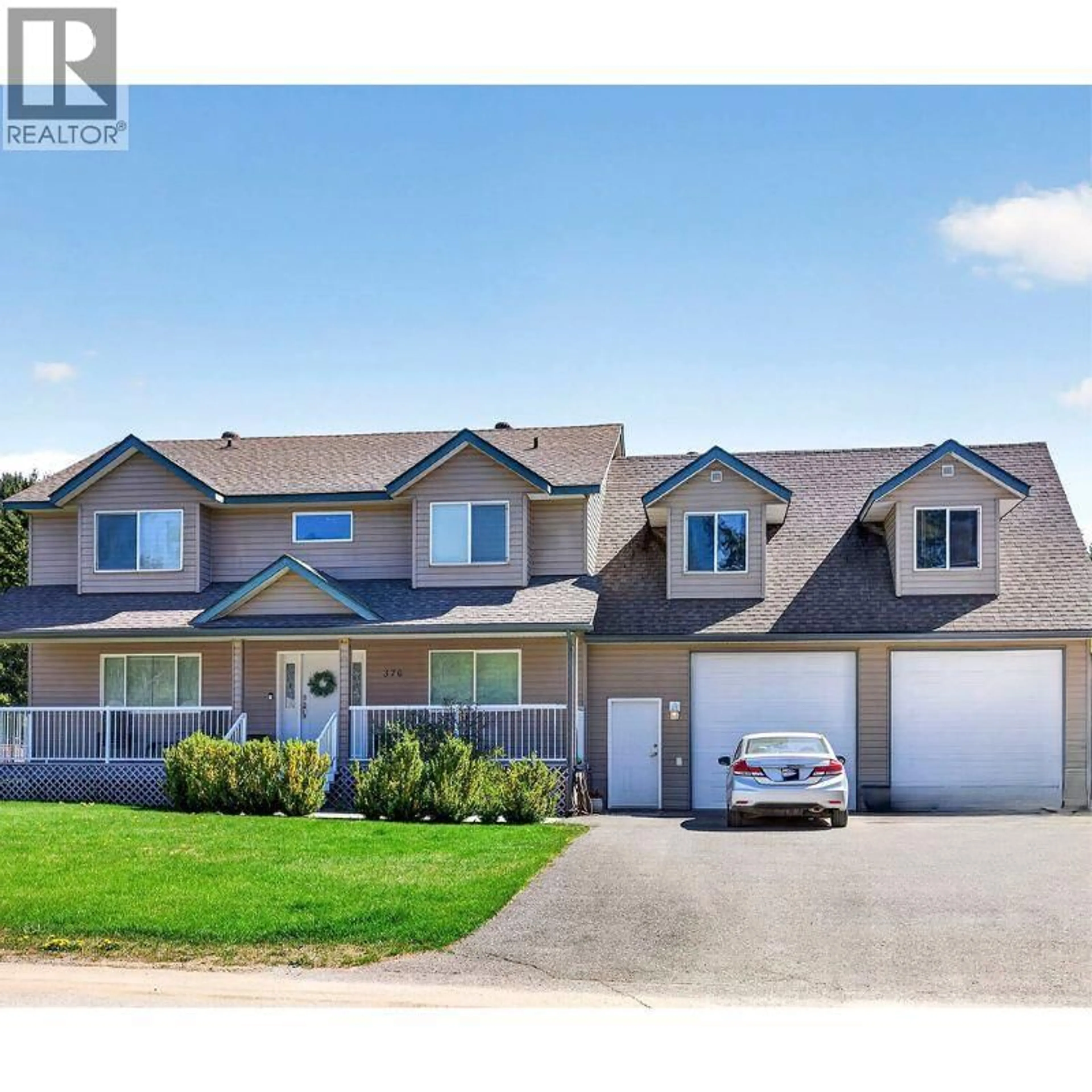 A pic from outside/outdoor area/front of a property/back of a property/a pic from drone, street for 370 WYNDHAVEN PLACE, Clearwater British Columbia V0E1N1