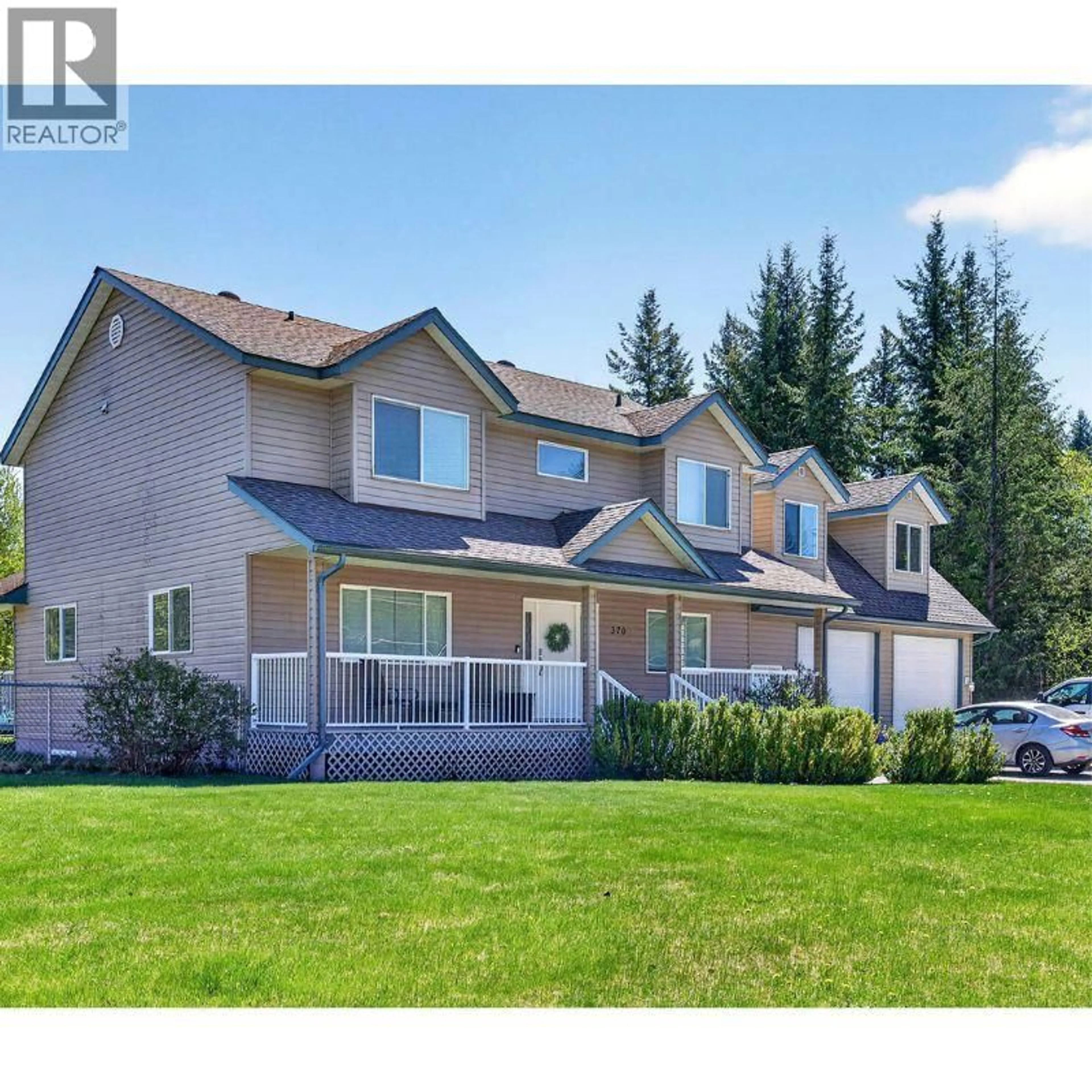 A pic from outside/outdoor area/front of a property/back of a property/a pic from drone, unknown for 370 WYNDHAVEN PLACE, Clearwater British Columbia V0E1N1