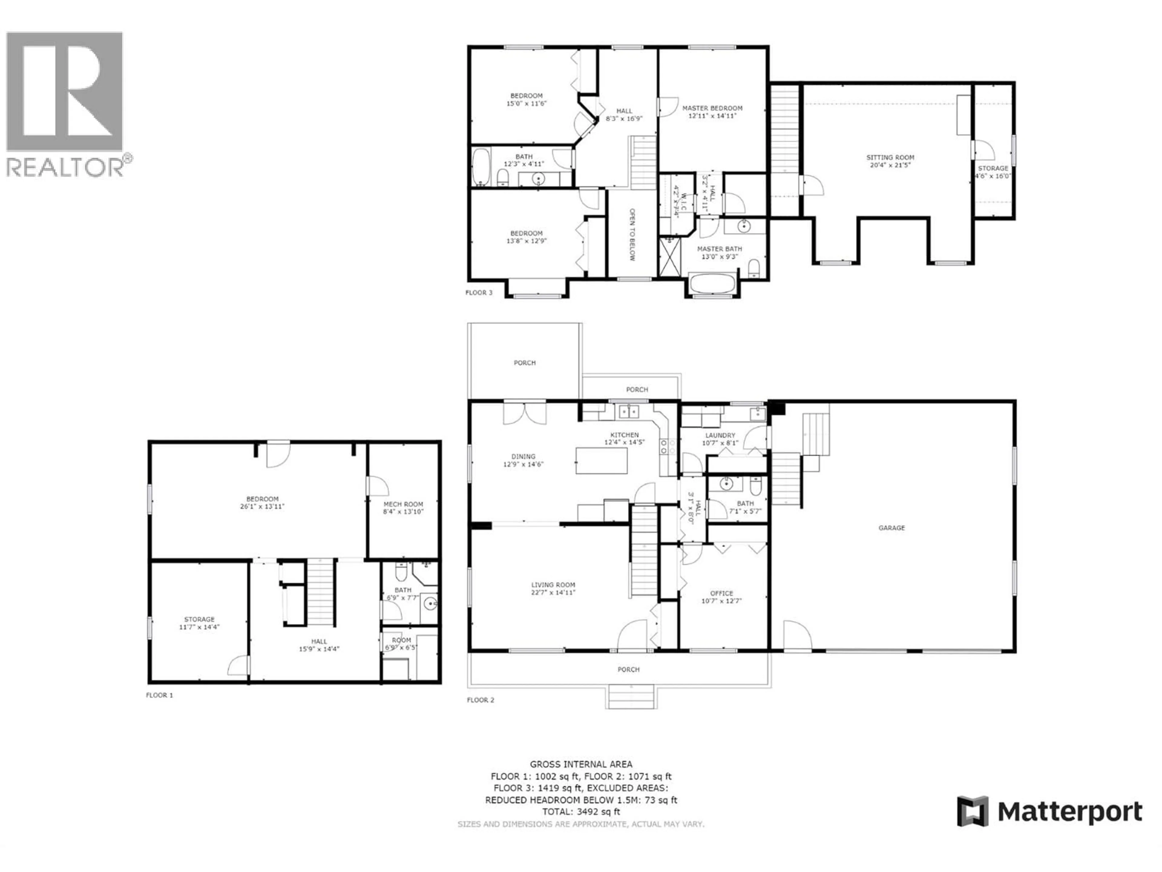 Floor plan for 370 WYNDHAVEN PLACE, Clearwater British Columbia V0E1N1