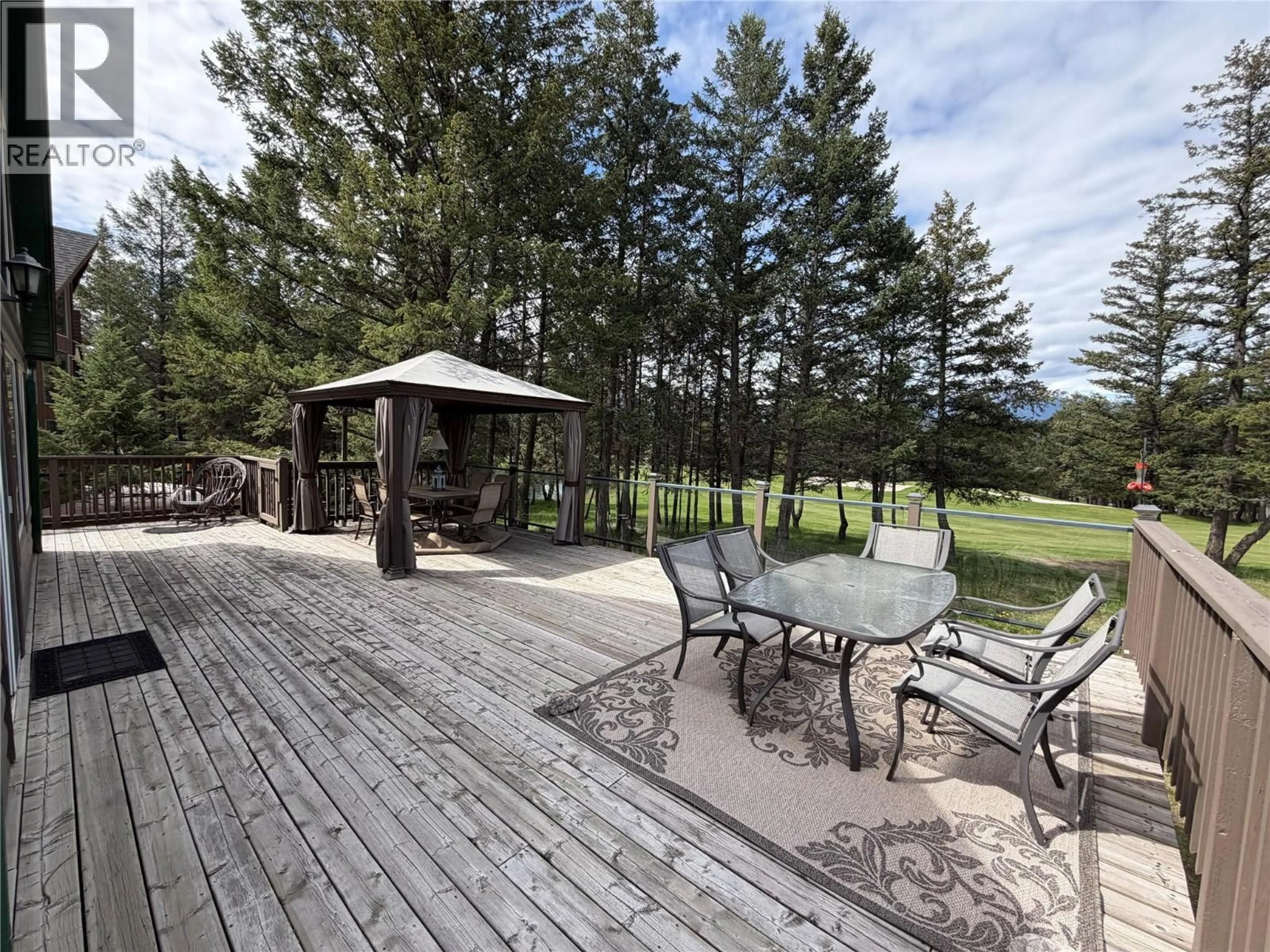 Patio, forest/trees view for 7505 PINE CONE LANE, Radium Hot Springs British Columbia V0A1M0