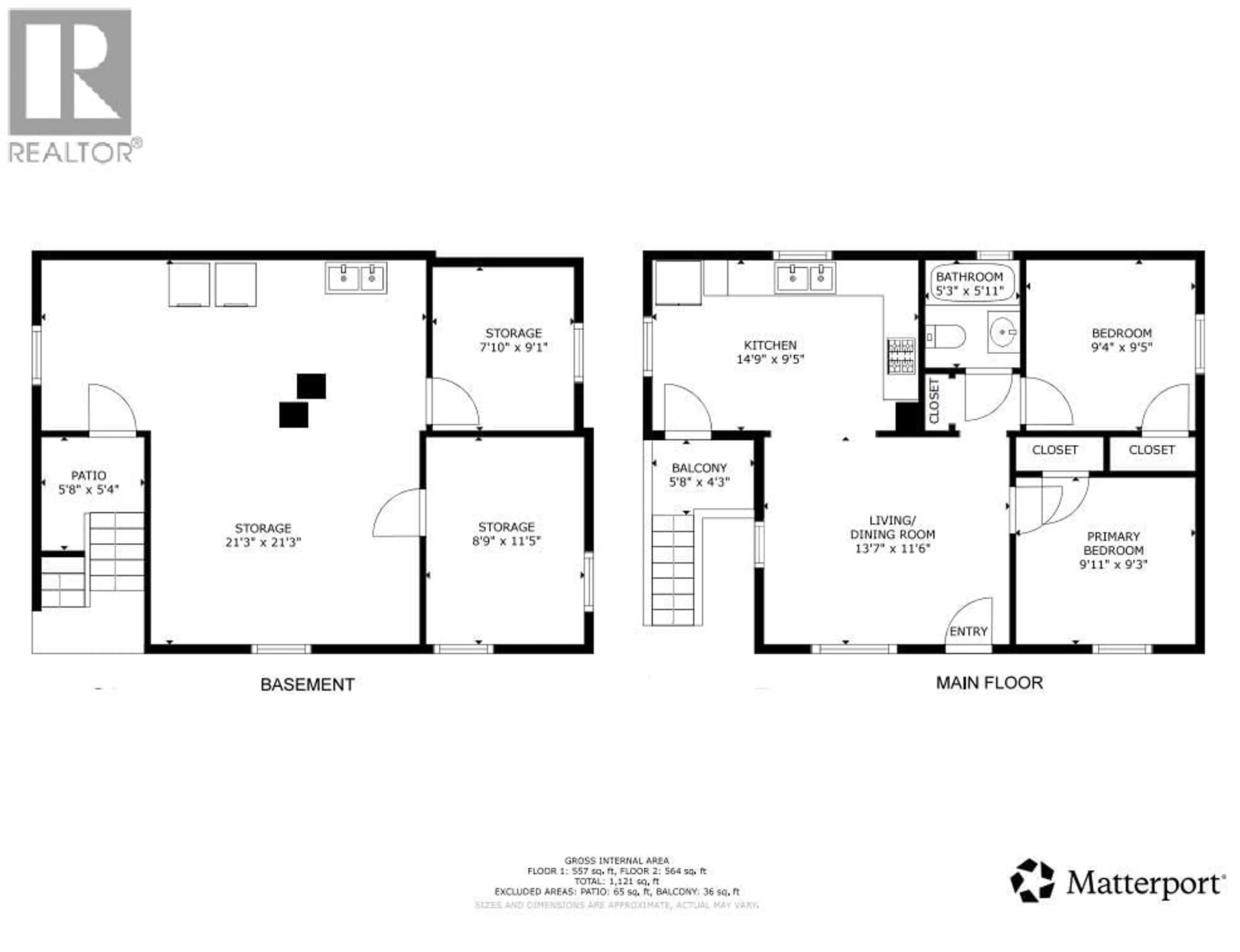 Floor plan for 1350 MAIN STREET, Trail British Columbia V1R1Y1