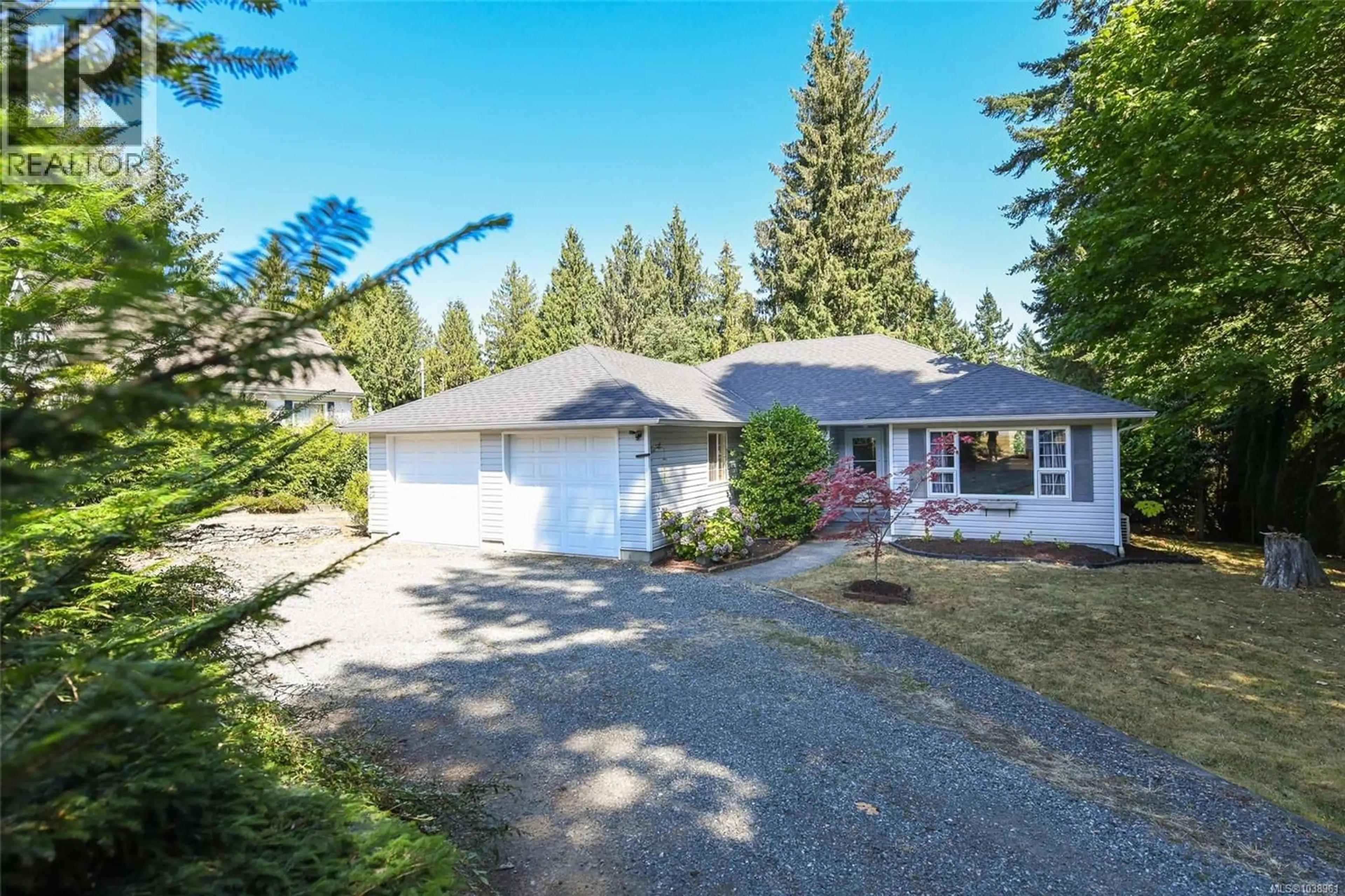 A pic from outside/outdoor area/front of a property/back of a property/a pic from drone, street for 7730 VIVIAN WAY, Fanny Bay British Columbia V0R2W0
