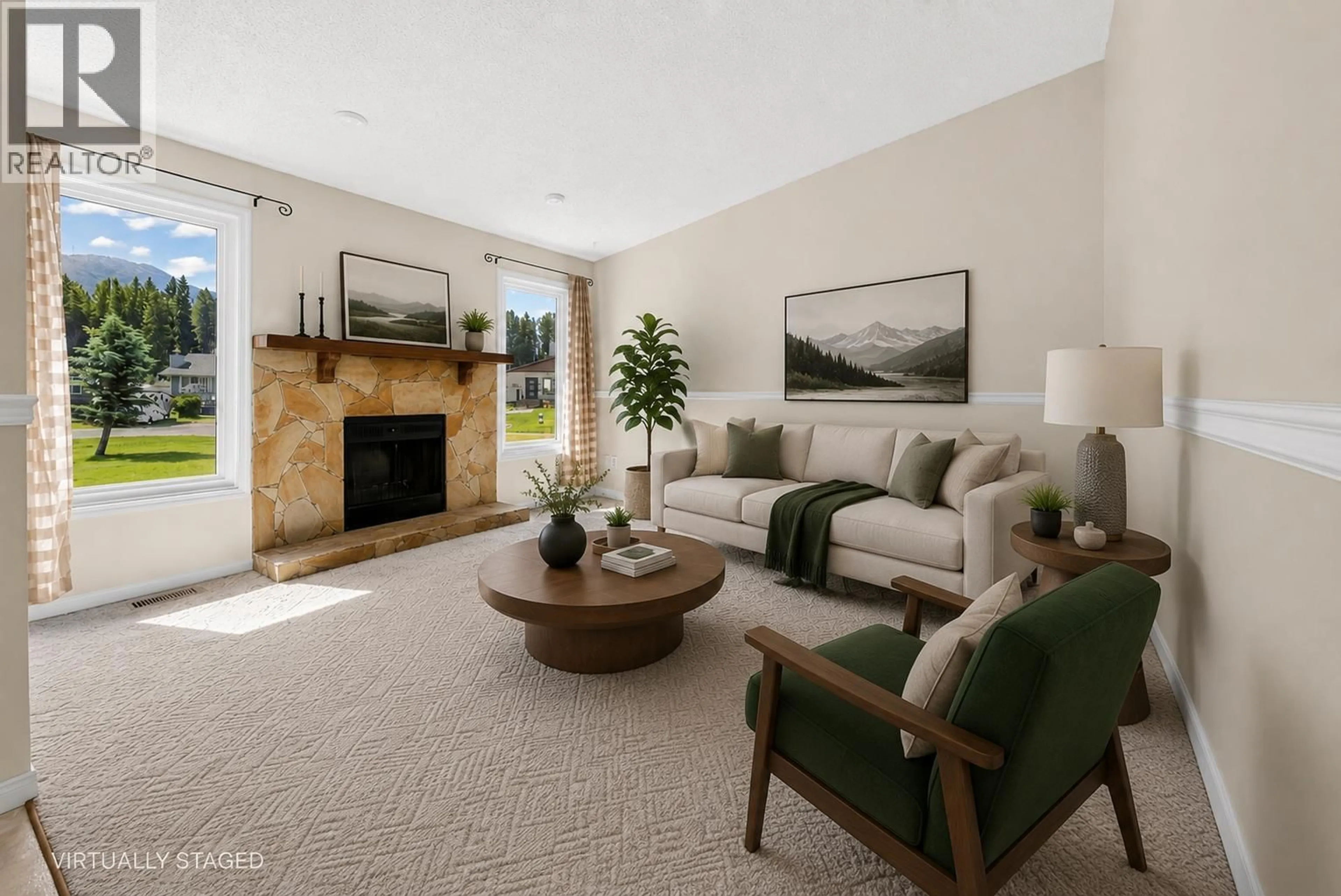 Living room with furniture, unknown for 1217 HICKORY CRESCENT, Sparwood British Columbia V0B2G2