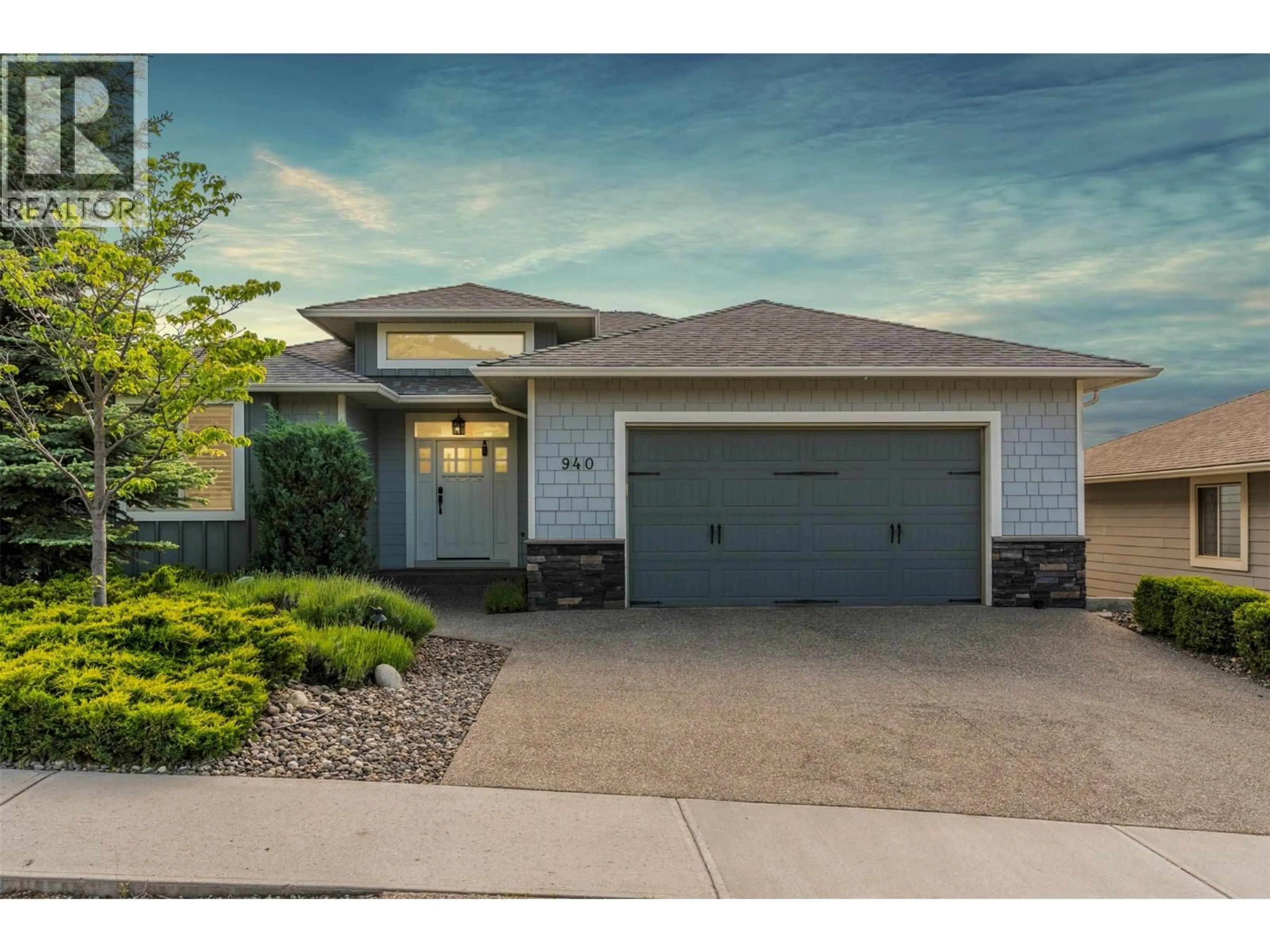 Home with vinyl exterior material, street for 940 MT IDA DRIVE, Vernon British Columbia V1B4C3
