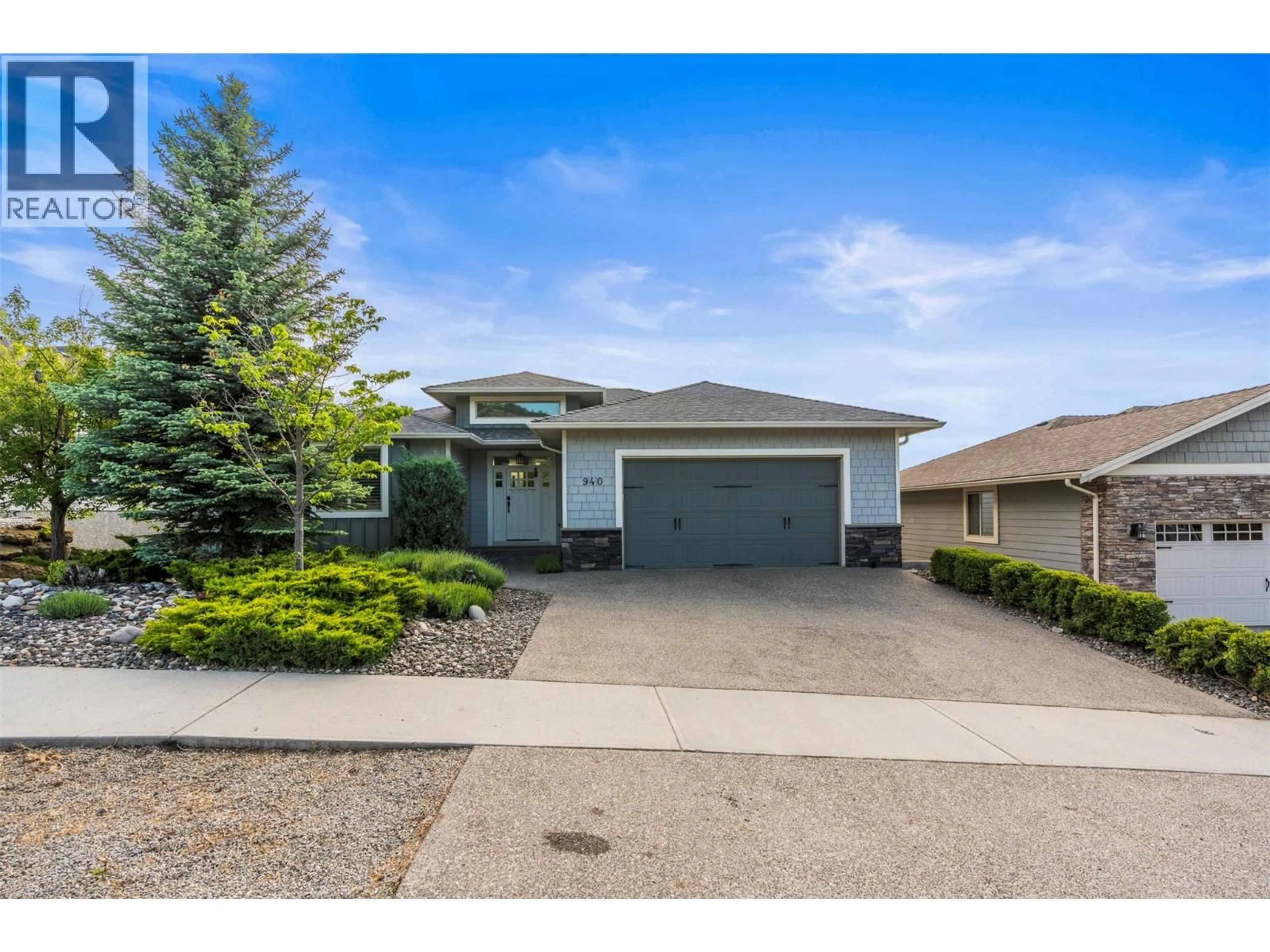 Home with vinyl exterior material, street for 940 MT IDA DRIVE, Vernon British Columbia V1B4C3
