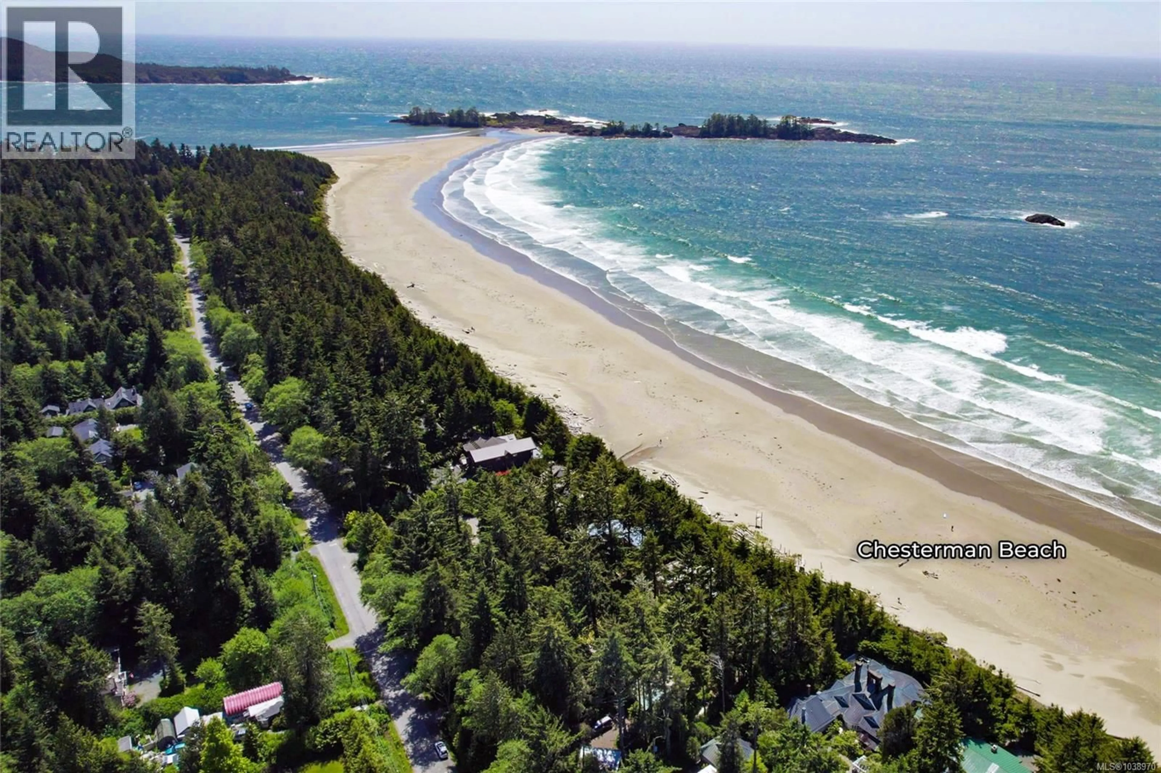 A pic from outside/outdoor area/front of a property/back of a property/a pic from drone, water/lake/river/ocean view for 1177 LYNN ROAD, Tofino British Columbia V0R2Z0