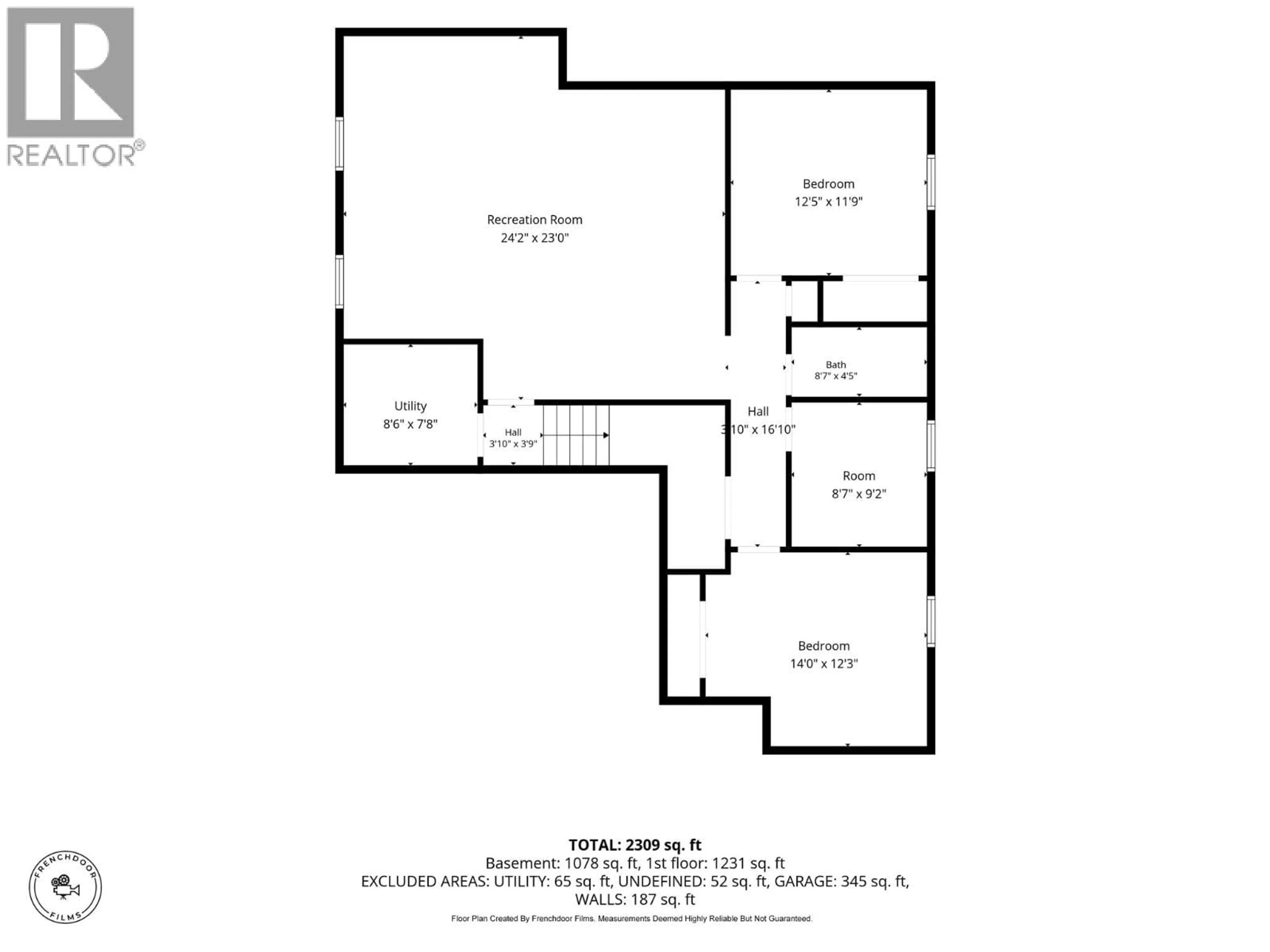 Floor plan for 156 - 200 GRAND BOULEVARD, Kamloops British Columbia V2C0H3