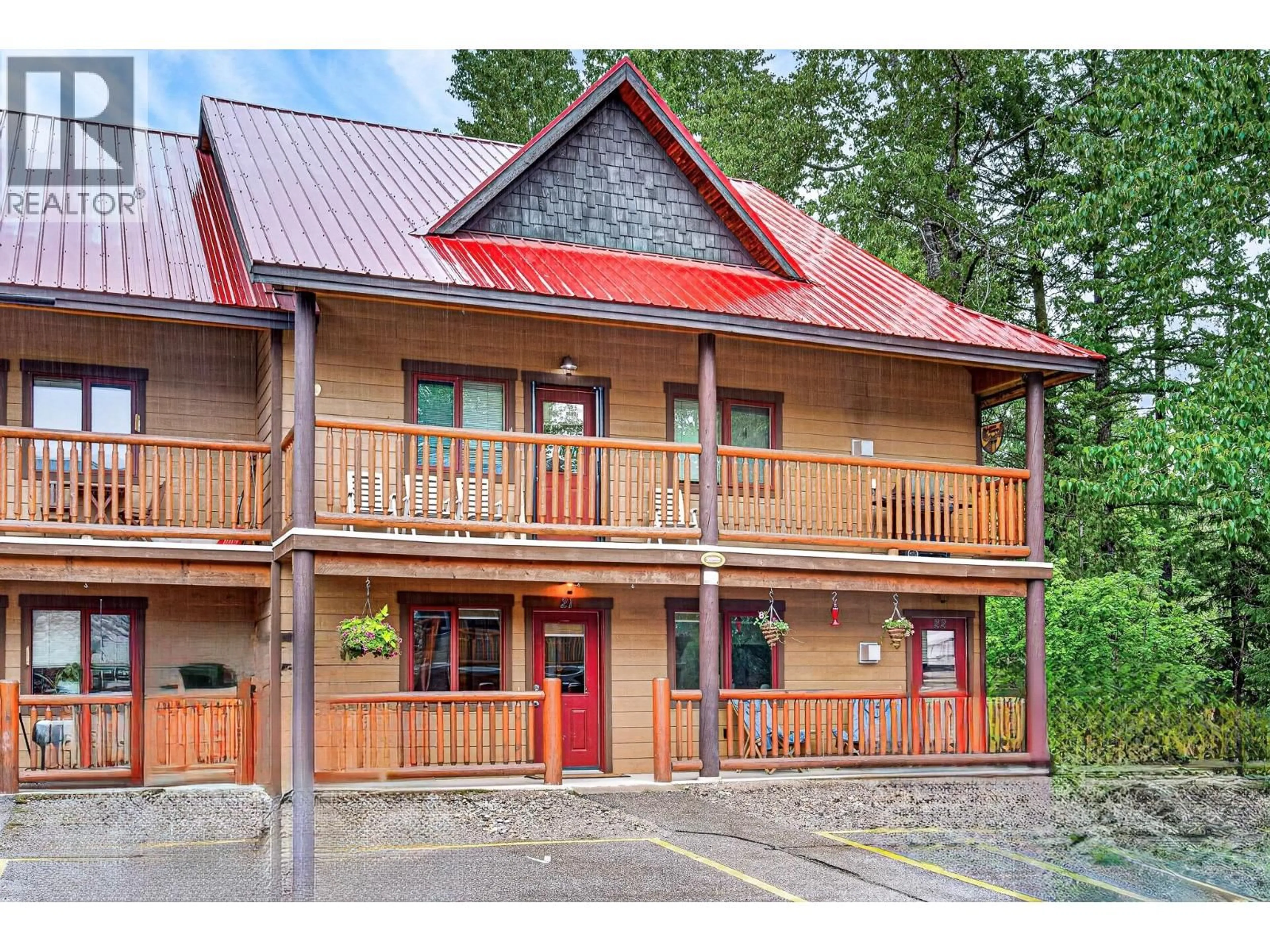 A pic from outside/outdoor area/front of a property/back of a property/a pic from drone, unknown for 21 - 320 CANYON TRAIL, Fernie British Columbia V0B1M5