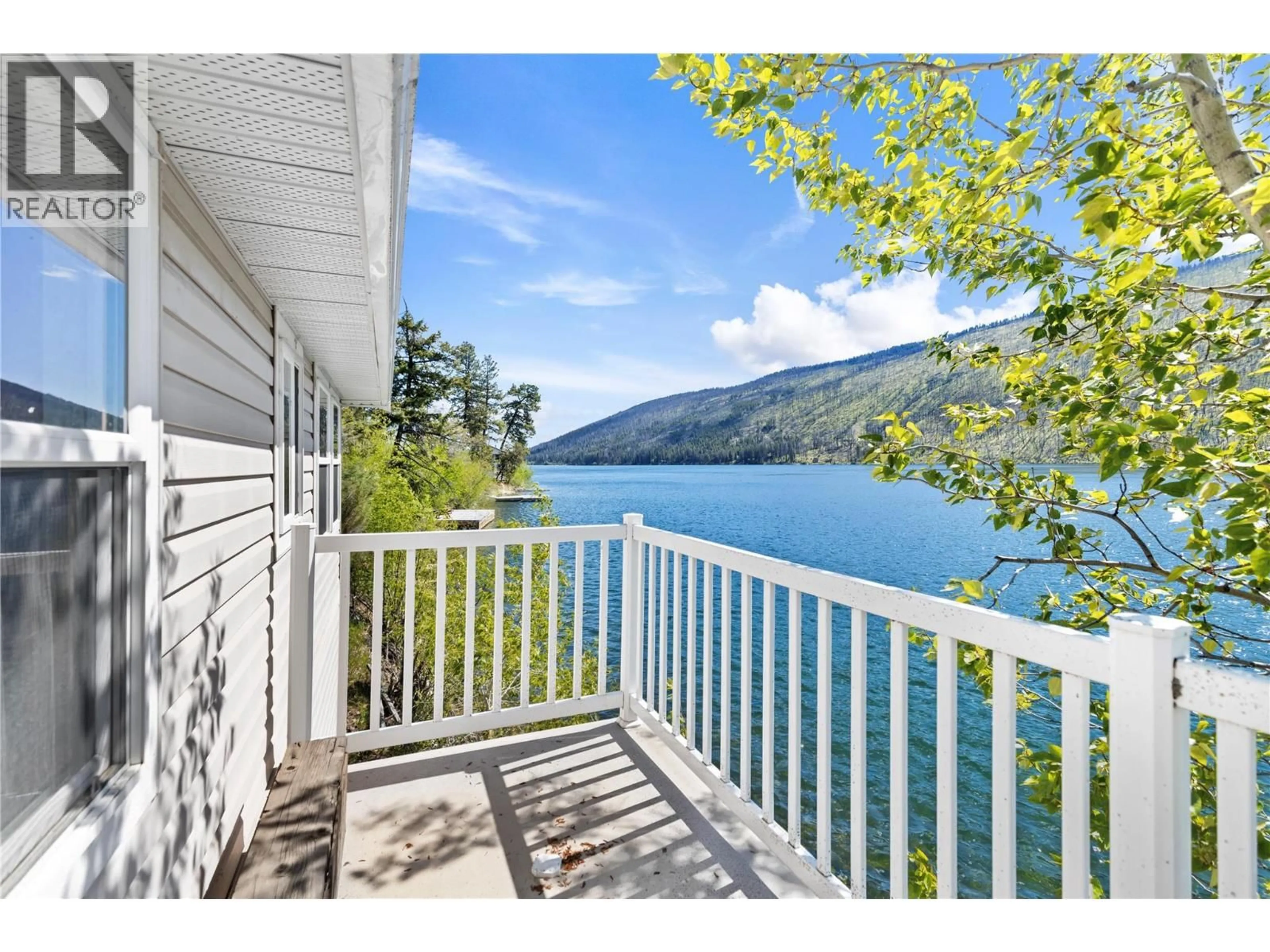 Patio, water/lake/river/ocean view for 2517 LOON LAKE ROAD, Cache Creek British Columbia V0K1H1