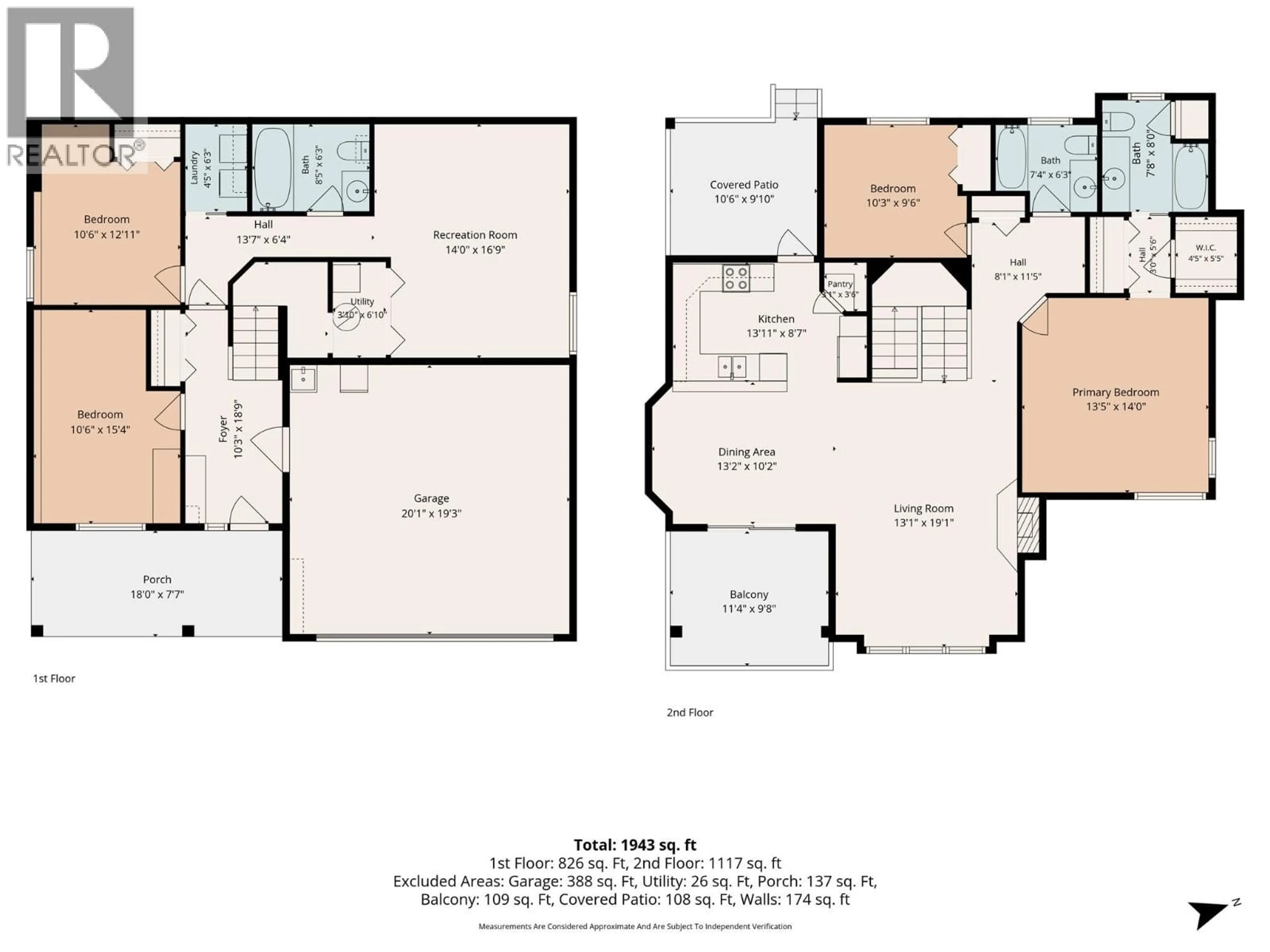 Floor plan for 3080 BRIDLEHILL DRIVE, West Kelowna British Columbia V4T2W2