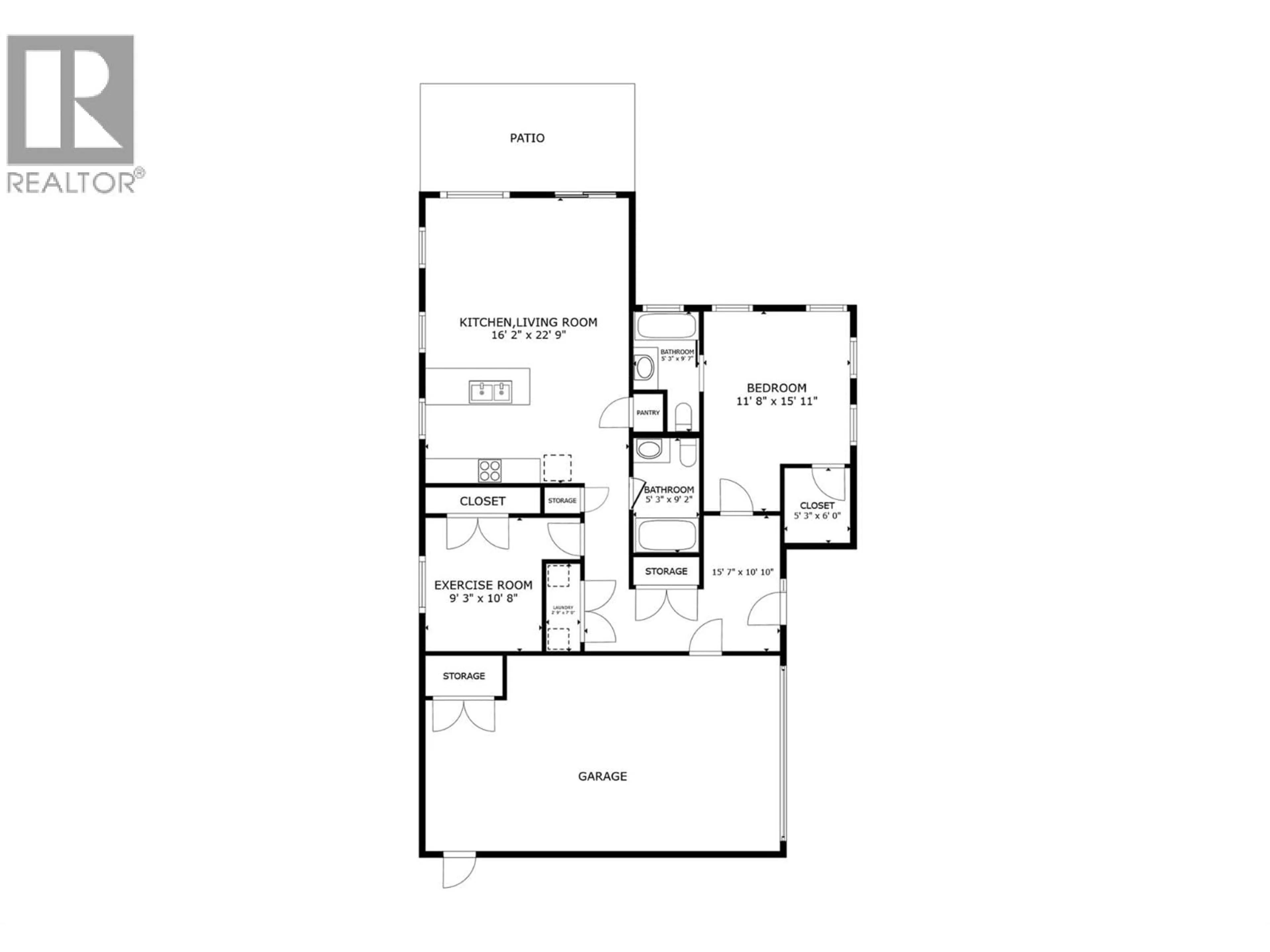 Floor plan for 265 & 269 MUIR ROAD, Kelowna British Columbia V1X2T4