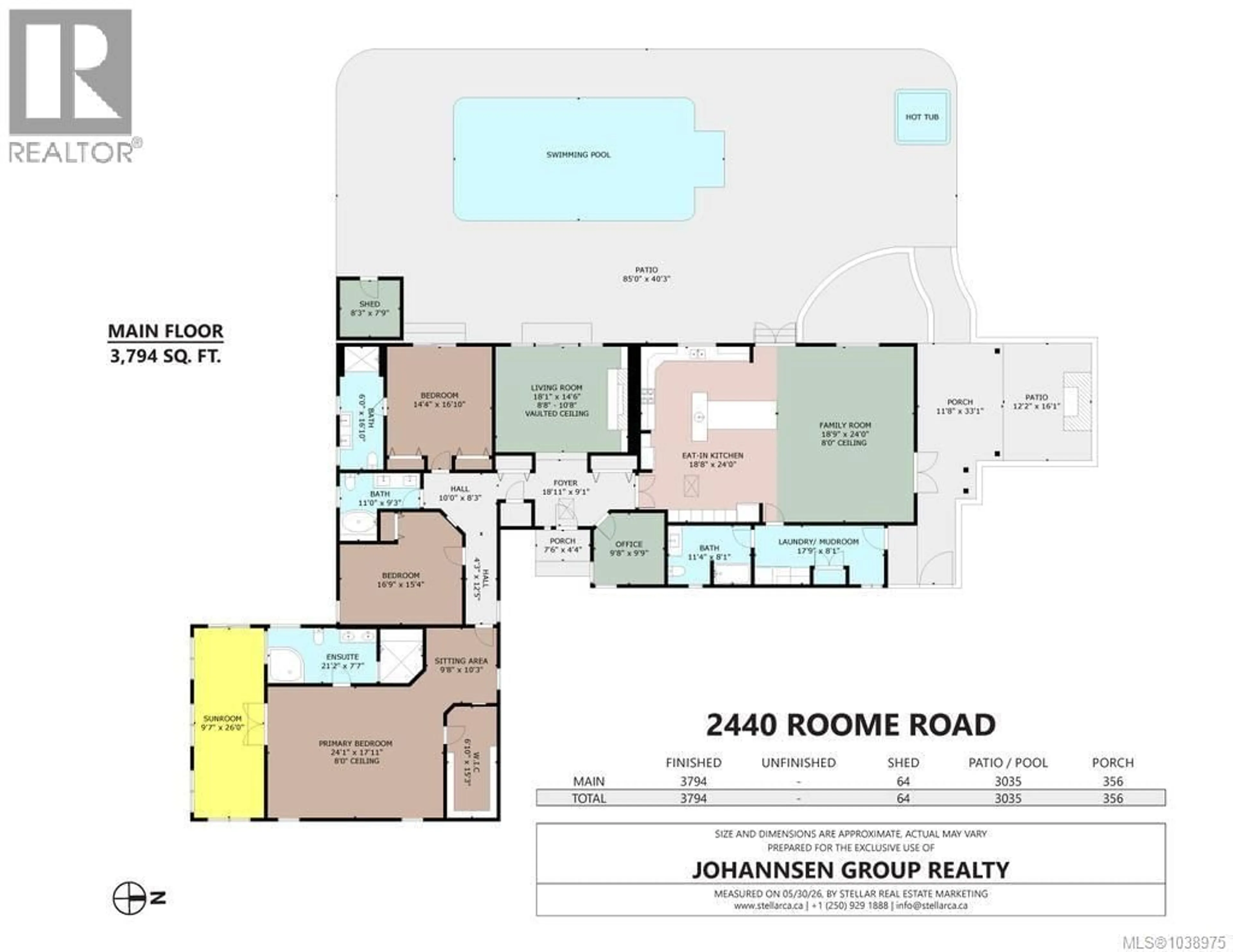 Floor plan for 2440 ROOME ROAD, Duncan British Columbia V9L4L2