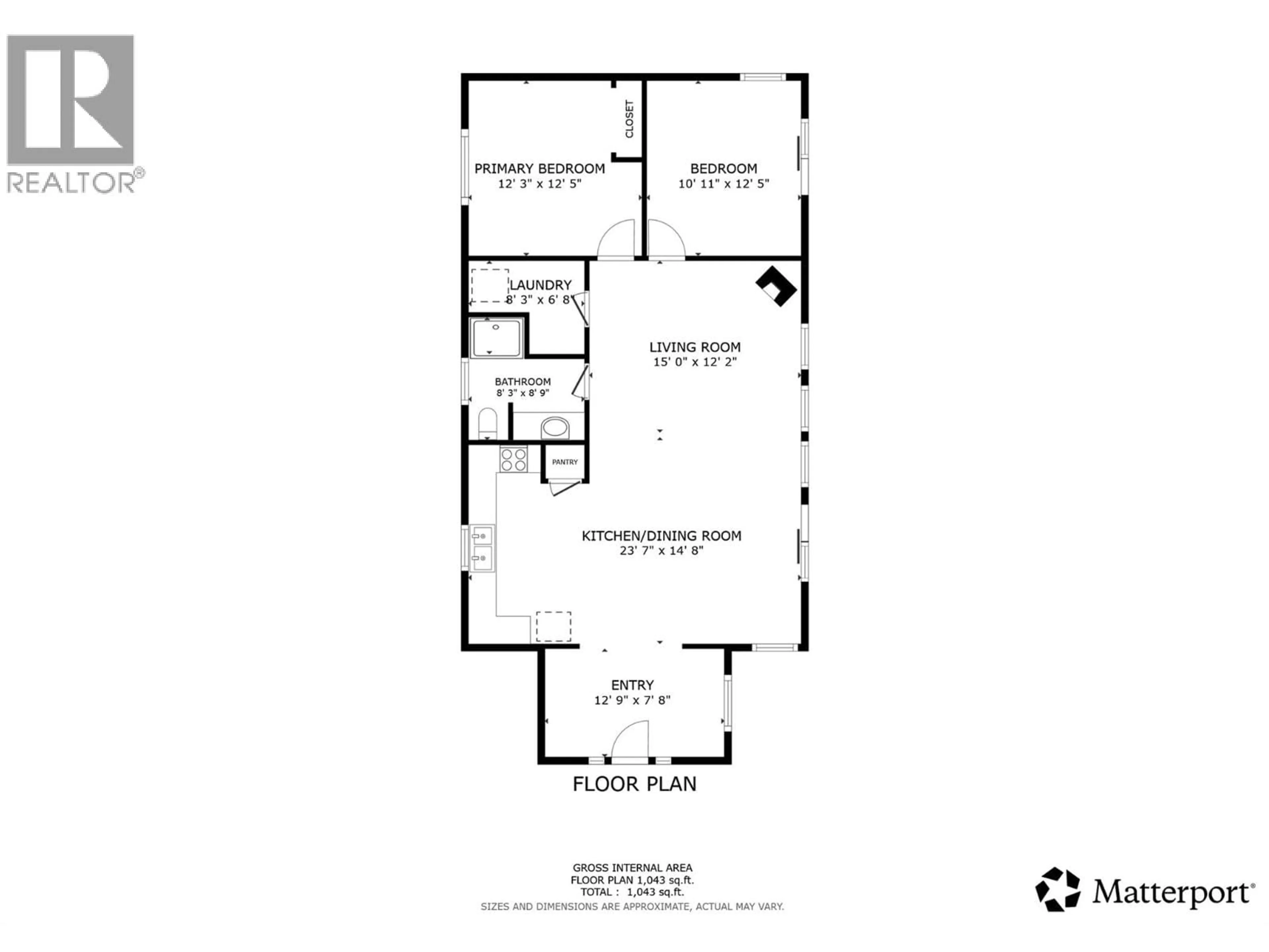 Floor plan for 350 LOWER INONOAKLIN NORTH ARM ROAD, Edgewood British Columbia V0E1J0