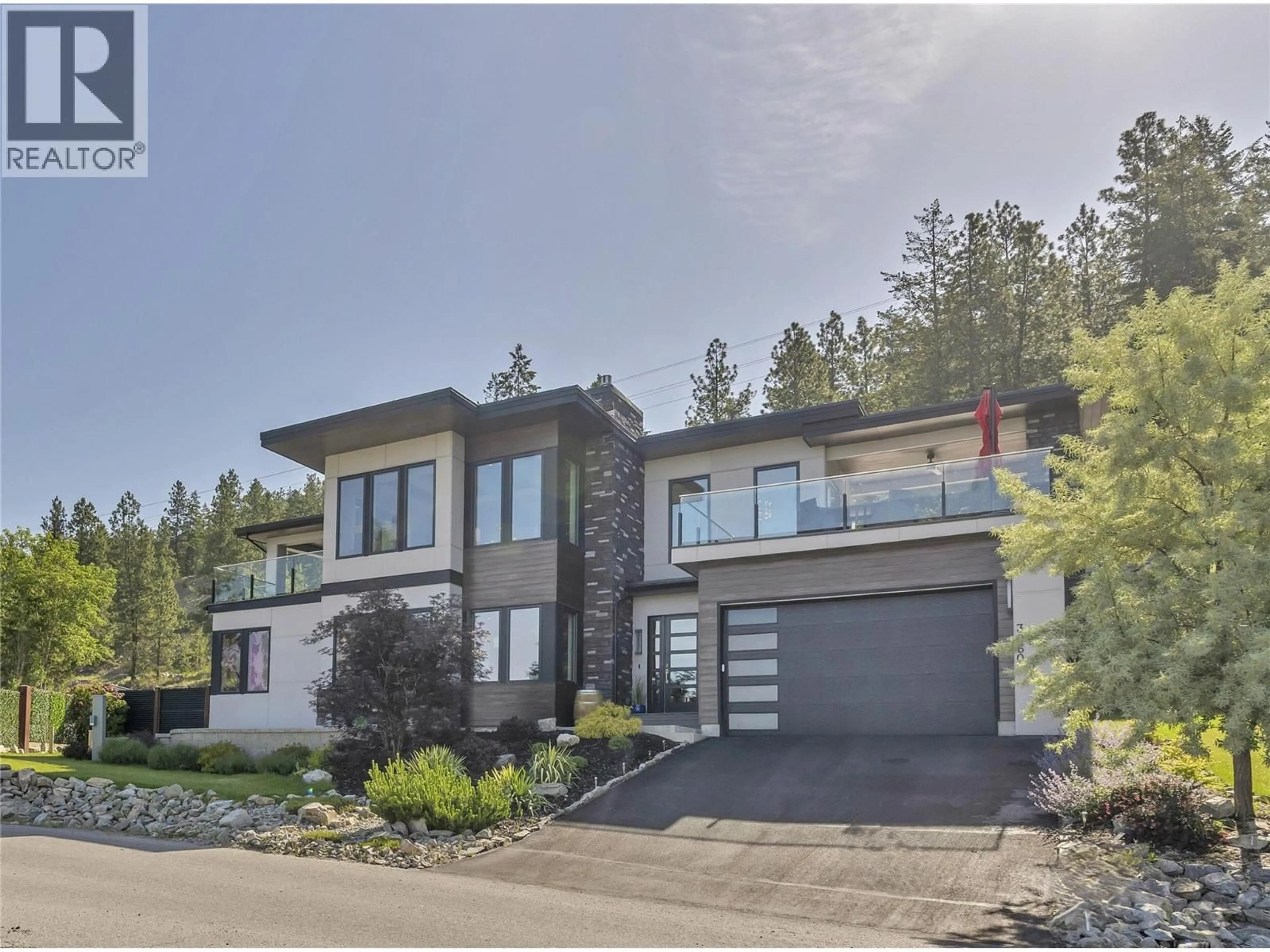 Home with brick exterior material, street for 3060 OUTLOOK WAY, Naramata British Columbia V0H1N1