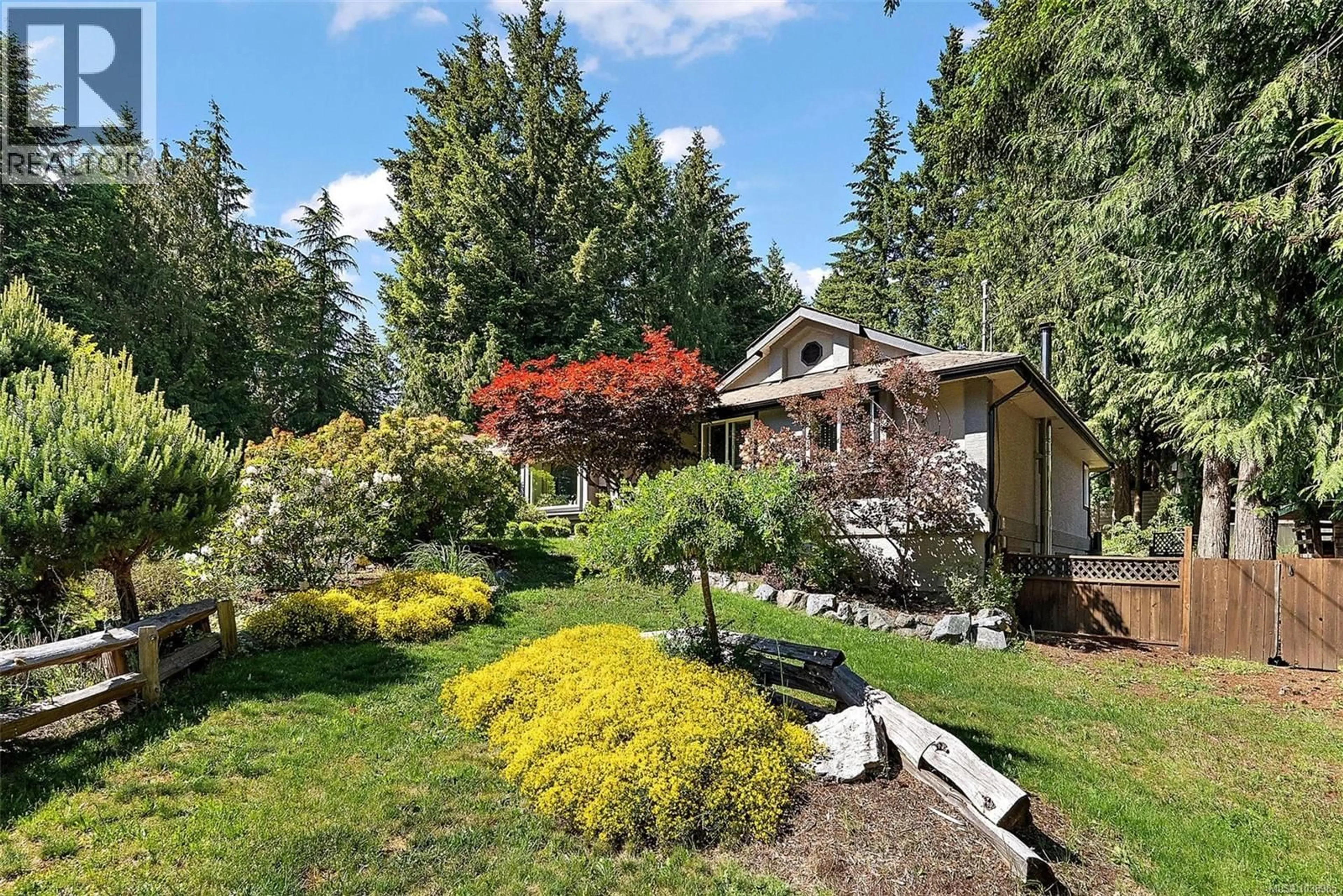 A pic from outside/outdoor area/front of a property/back of a property/a pic from drone, unknown for 2375 DAMASCUS ROAD, Shawnigan Lake British Columbia V8H2E7