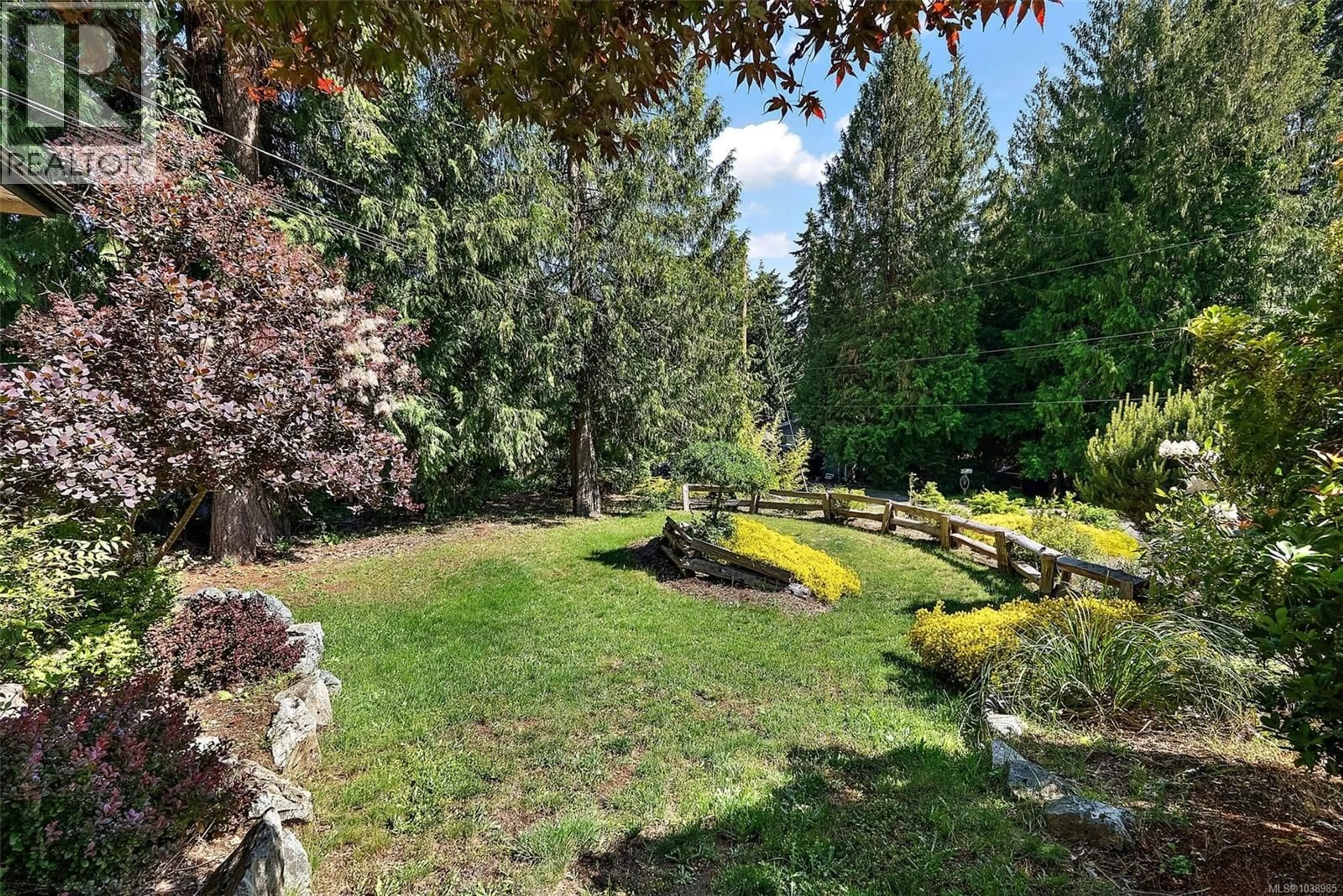 Patio, forest/trees view for 2375 DAMASCUS ROAD, Shawnigan Lake British Columbia V8H2E7