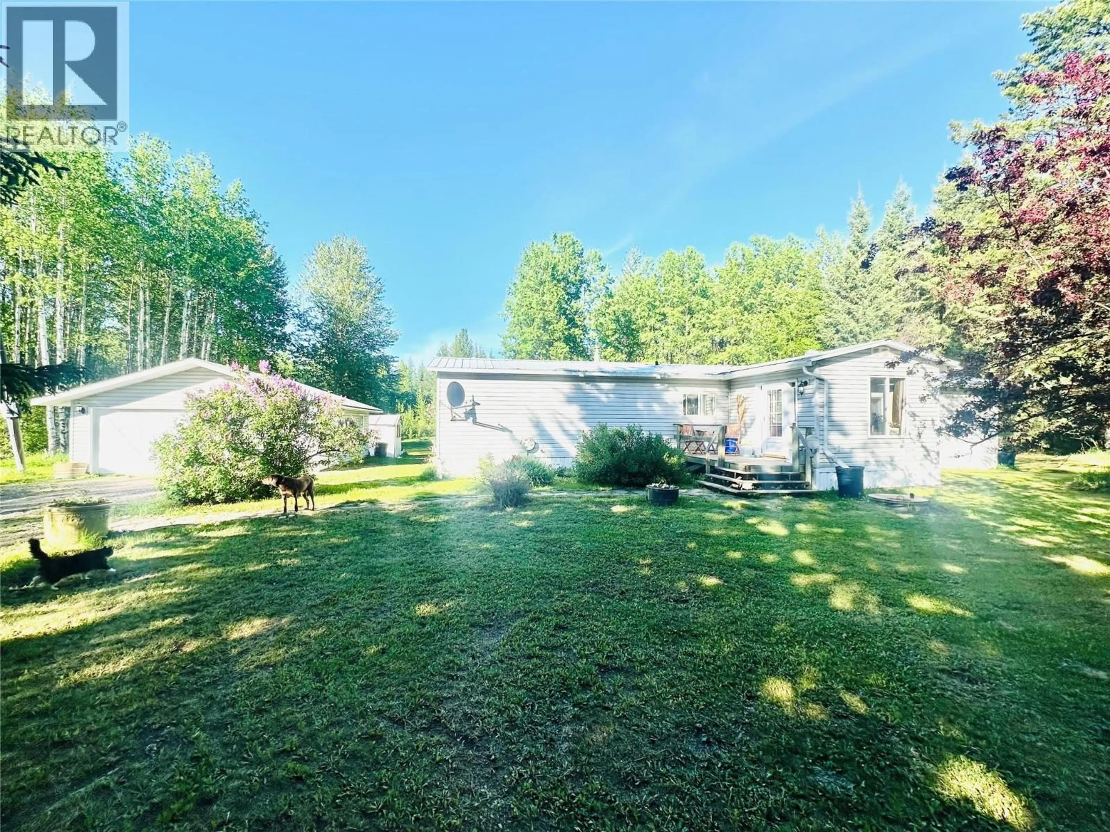 A pic from outside/outdoor area/front of a property/back of a property/a pic from drone, forest/trees view for 6766 DOKKIE ACCESS ROAD, Chetwynd British Columbia V0C1J0