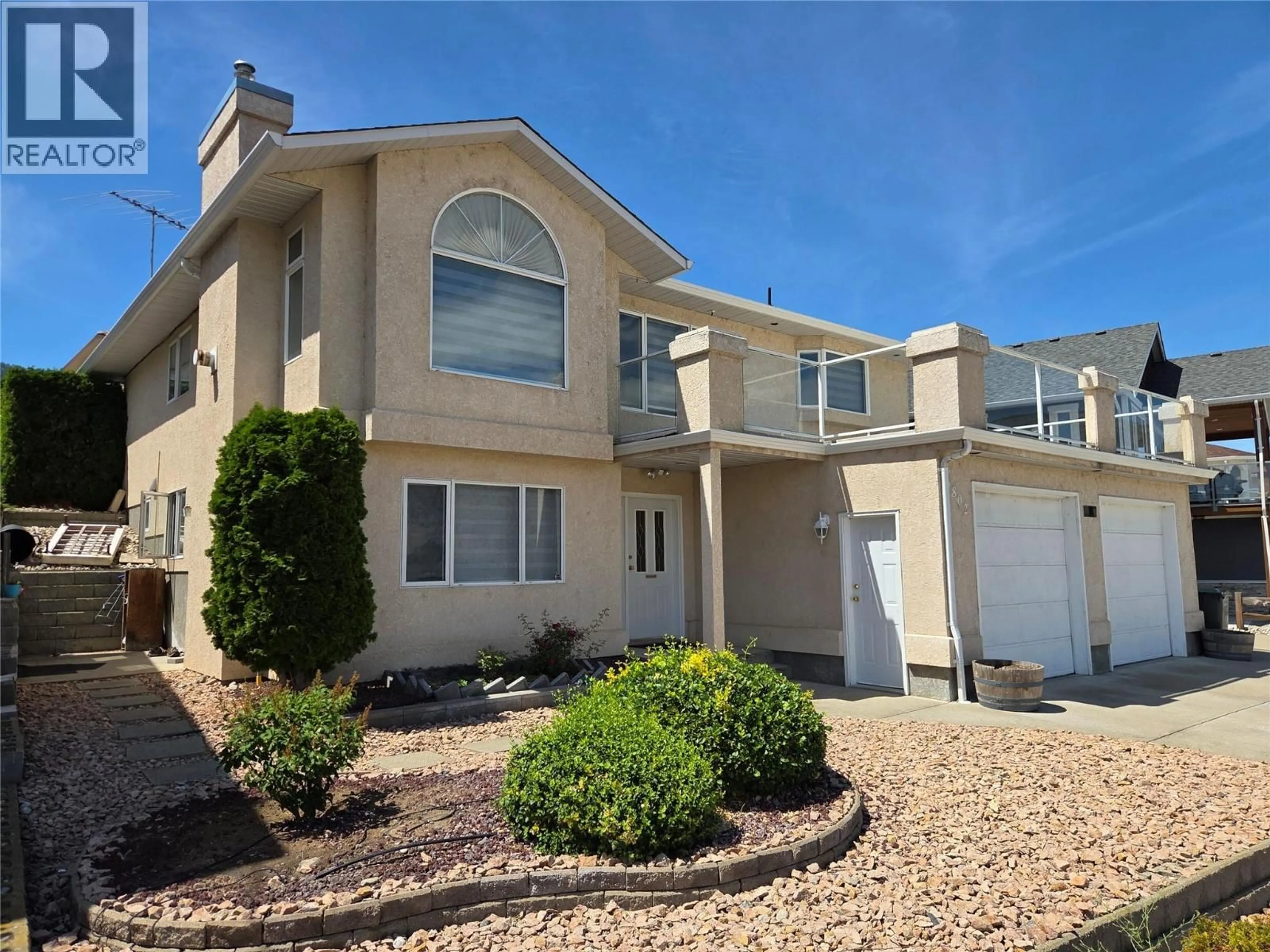 Home with vinyl exterior material, street for 6802 NIGHTHAWK DRIVE, Osoyoos British Columbia V0H1V5