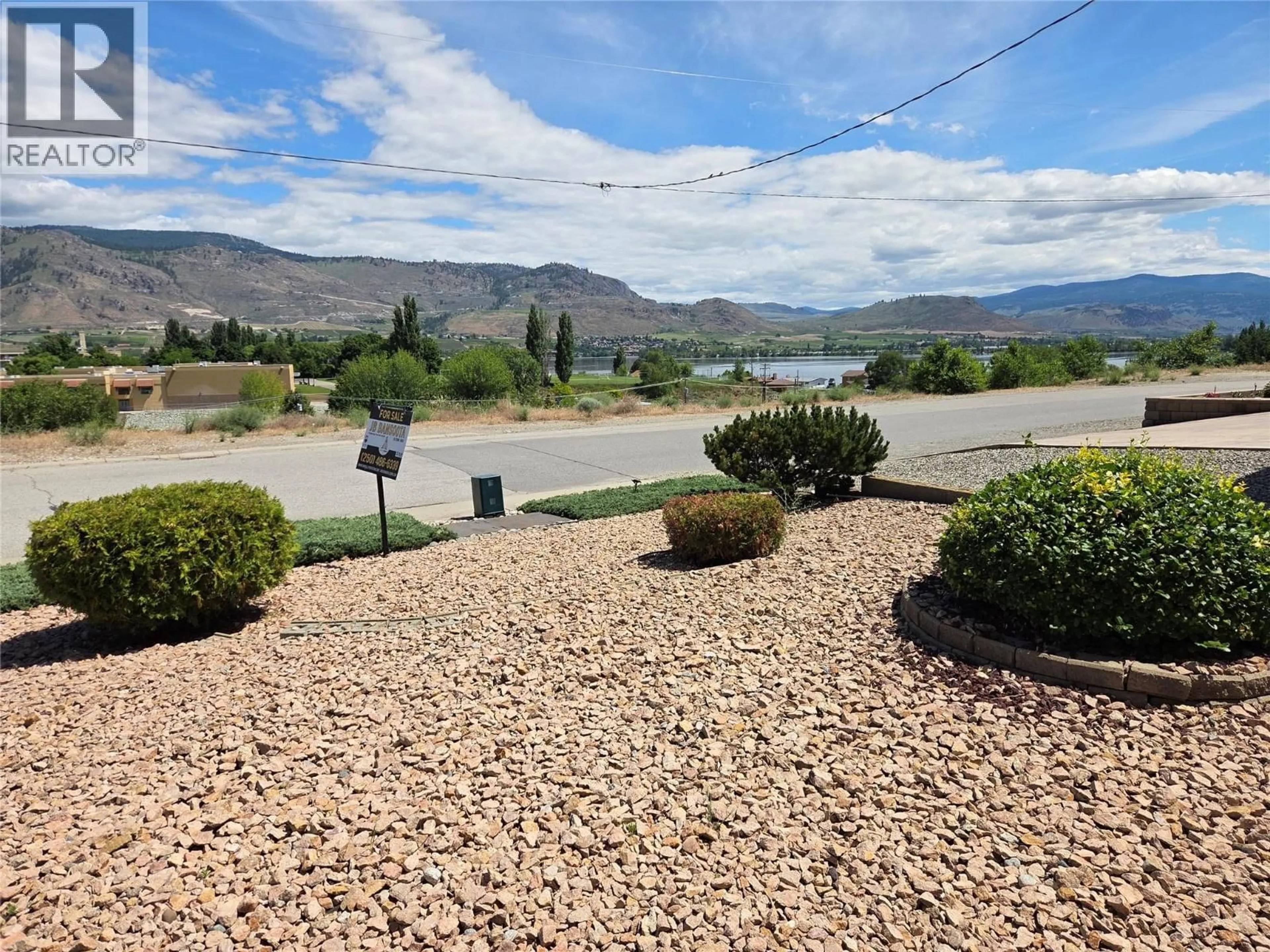 A pic from outside/outdoor area/front of a property/back of a property/a pic from drone, water/lake/river/ocean view for 6802 NIGHTHAWK DRIVE, Osoyoos British Columbia V0H1V5