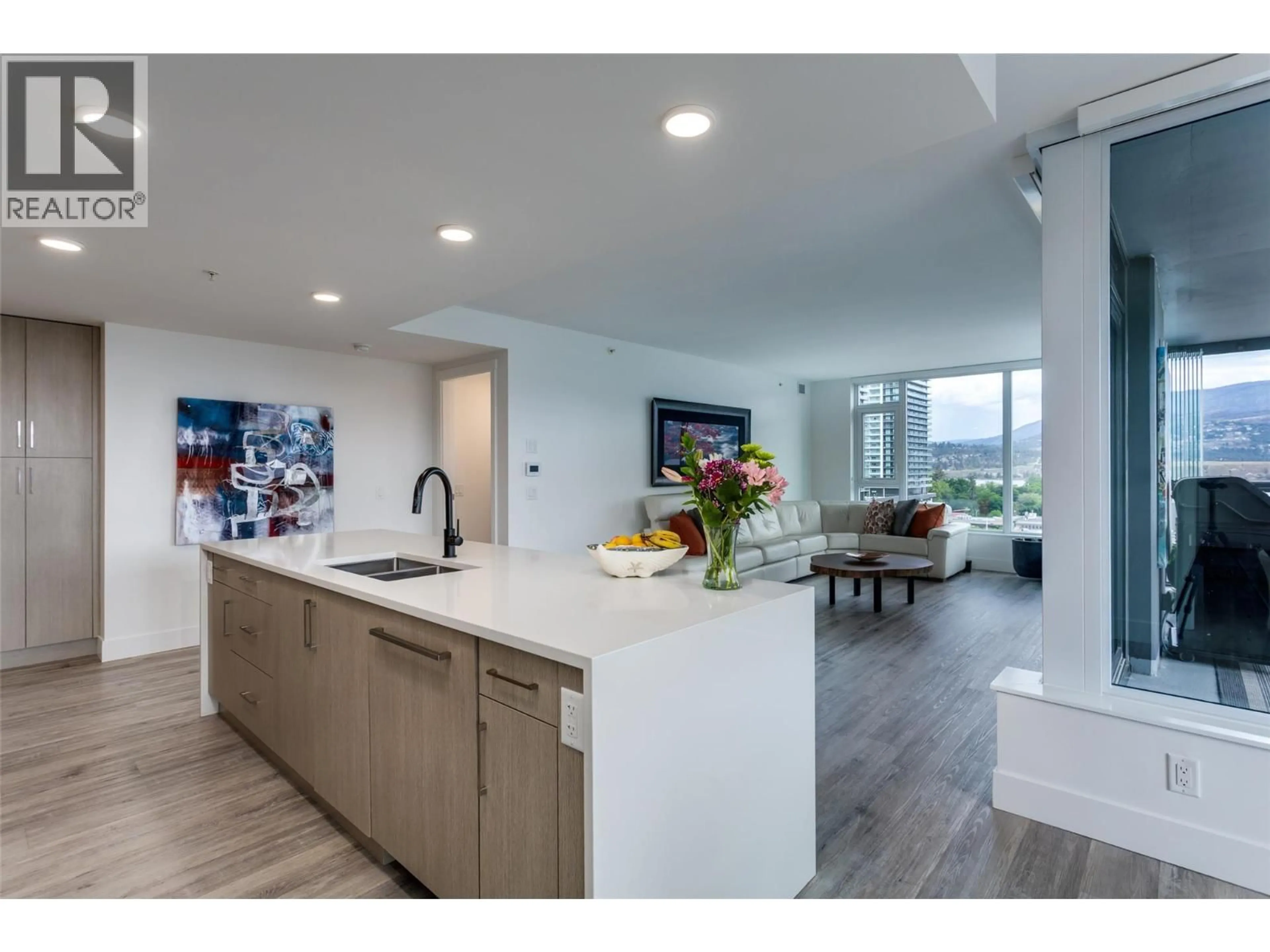 Open concept kitchen, unknown for 1109 - 1588 ELLIS STREET, Kelowna British Columbia V1Y0H1