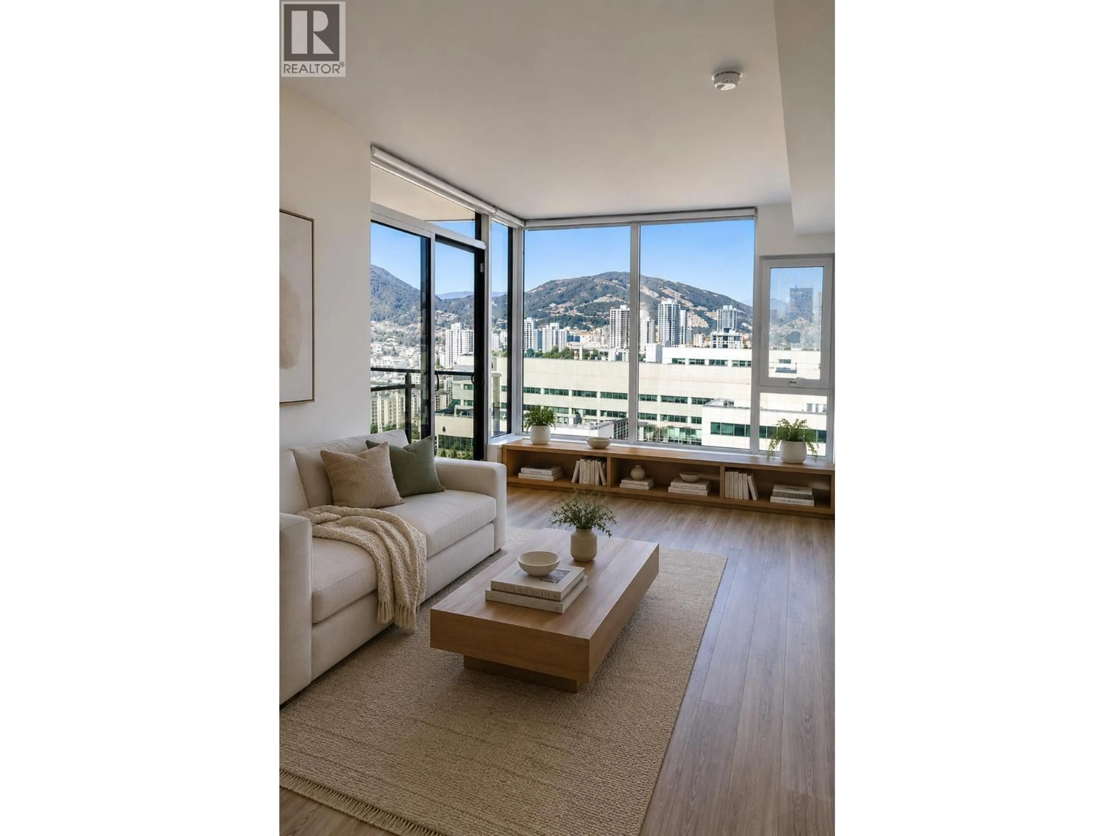 Living room with furniture, unknown for 701 - 1588 ELLIS STREET, Kelowna British Columbia V1Y8L1