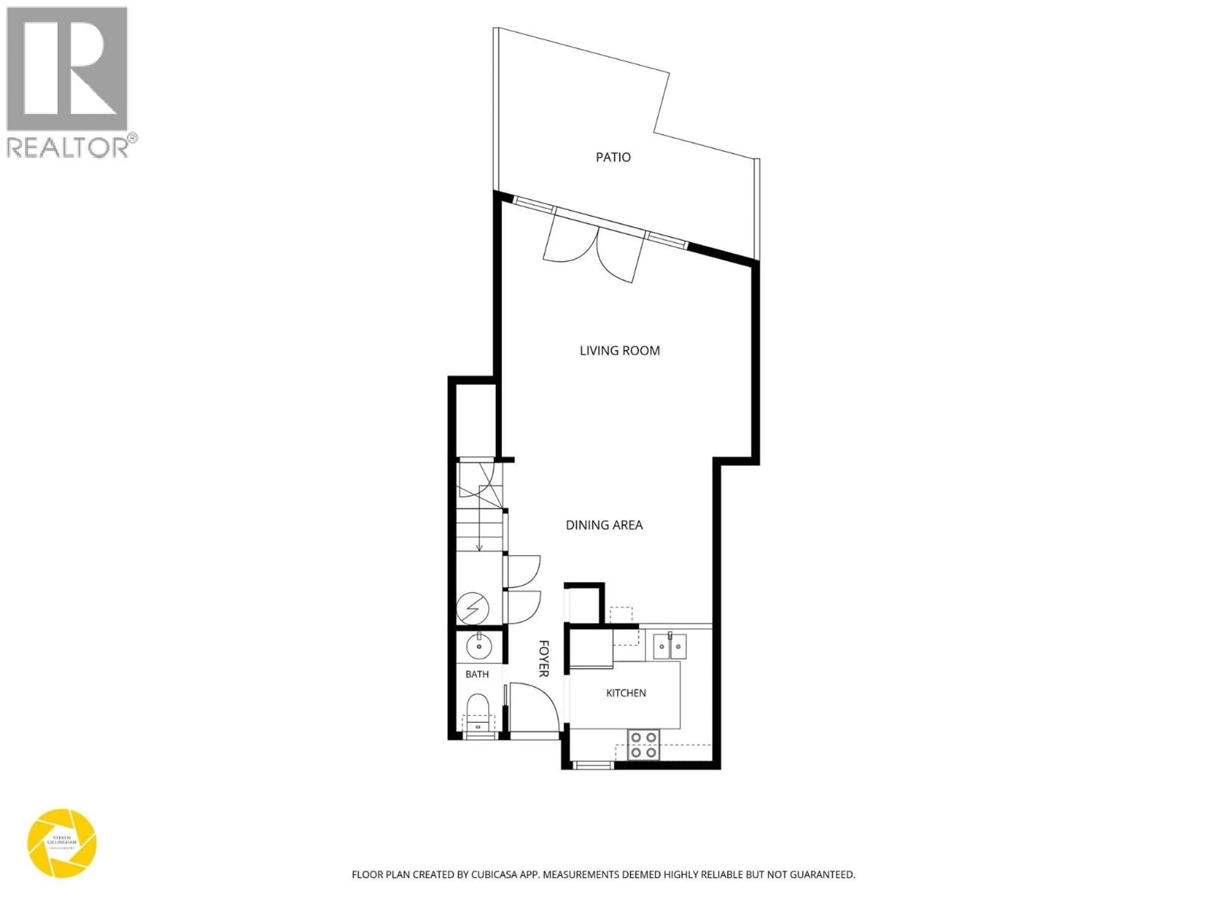 Floor plan for 13 - 145 NICOLA STREET, Kamloops British Columbia V2C2P2