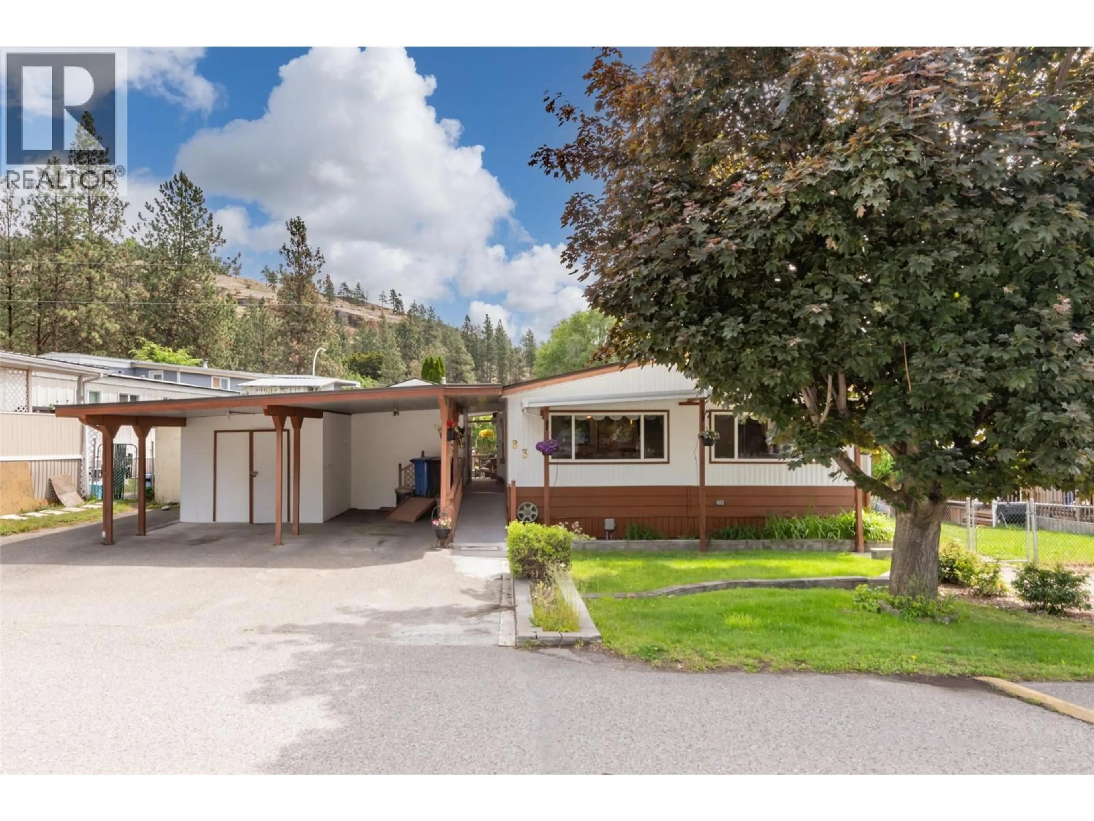 Home with vinyl exterior material, street for 83 - 1860 BOUCHERIE ROAD, Westbank British Columbia V4T2A2