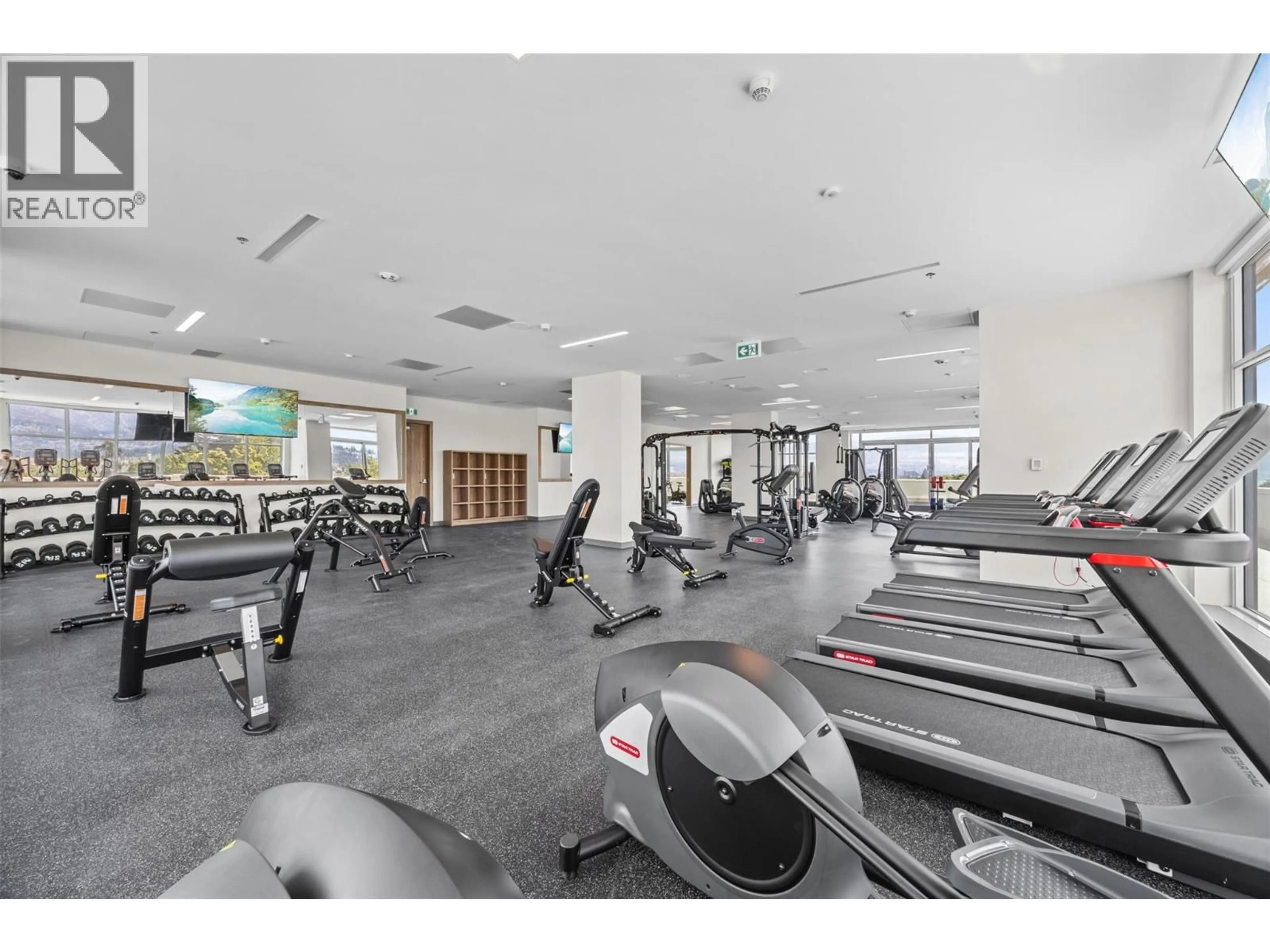 Gym or fitness room for 2208 - 238 LEON AVENUE, Kelowna British Columbia V1Y6H9