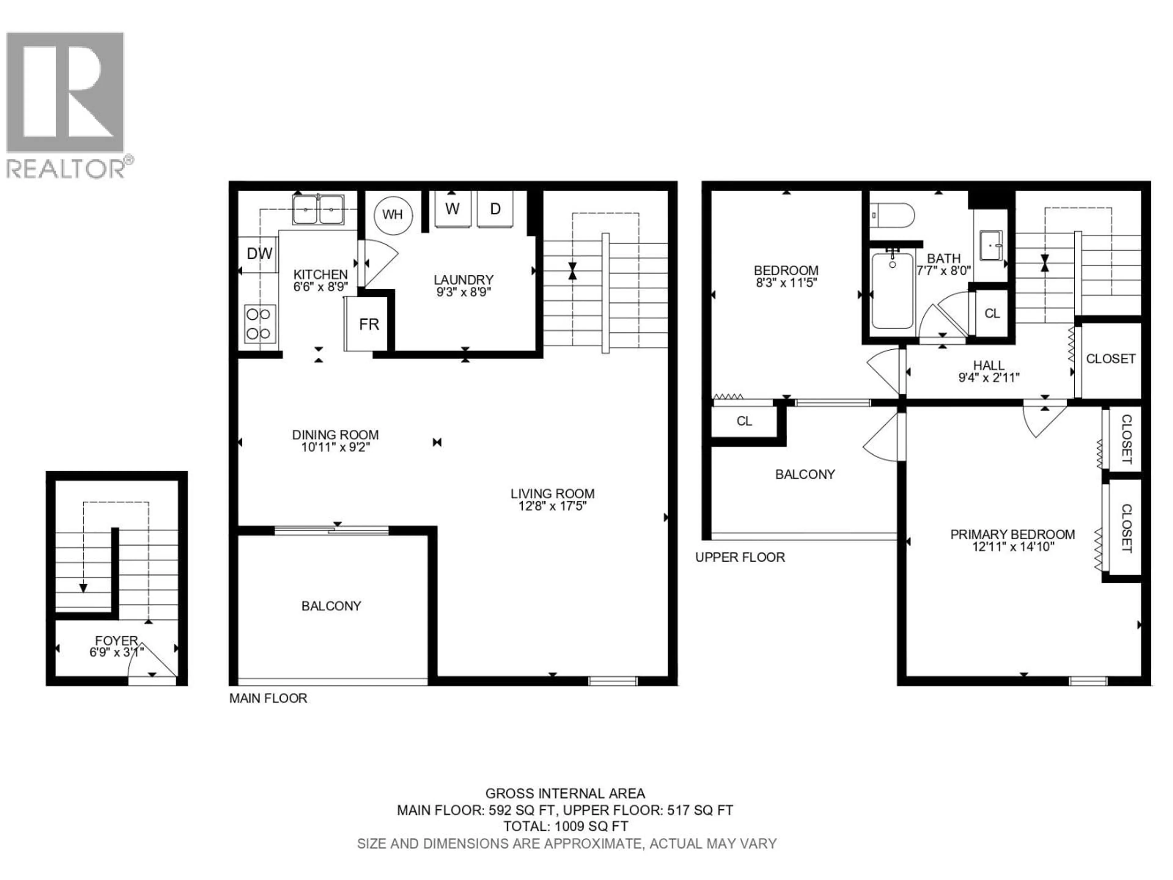 Floor plan for 23 - 1435 SUMMIT DRIVE, Kamloops British Columbia V2E1S4