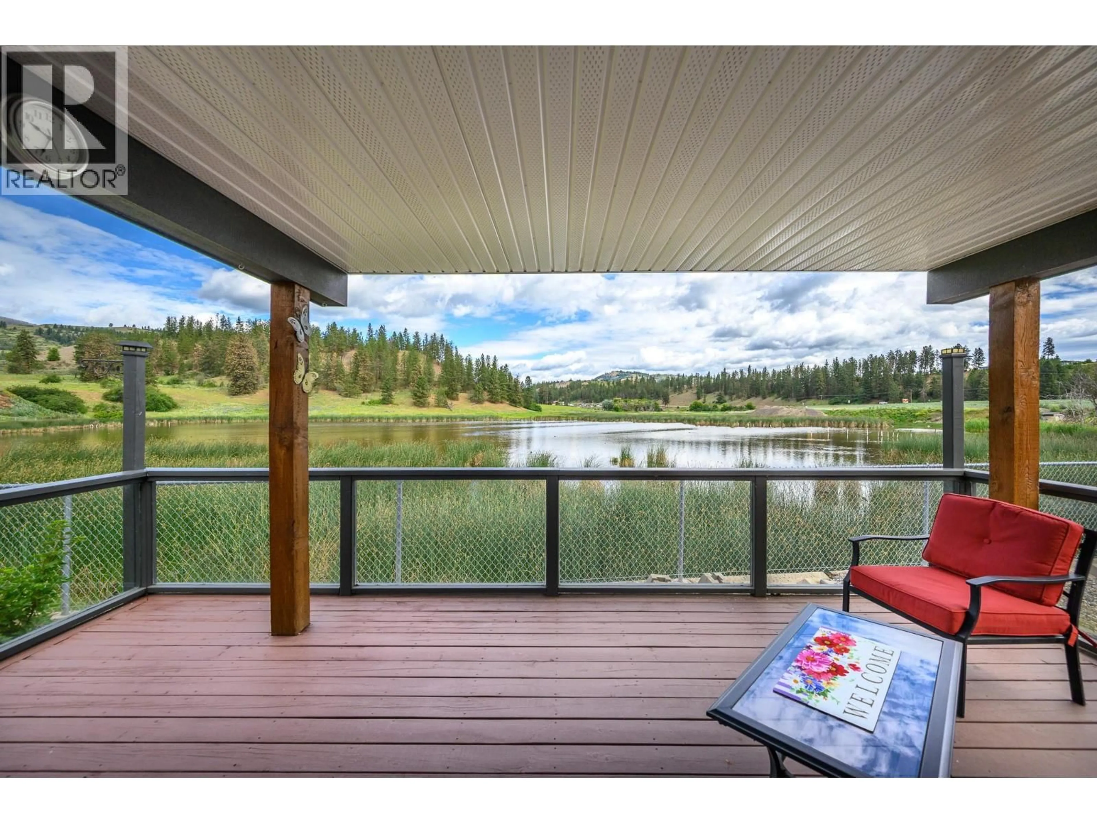 Patio, water/lake/river/ocean view for 106 - 12560 WESTSIDE ROAD, Vernon British Columbia V1H1S9