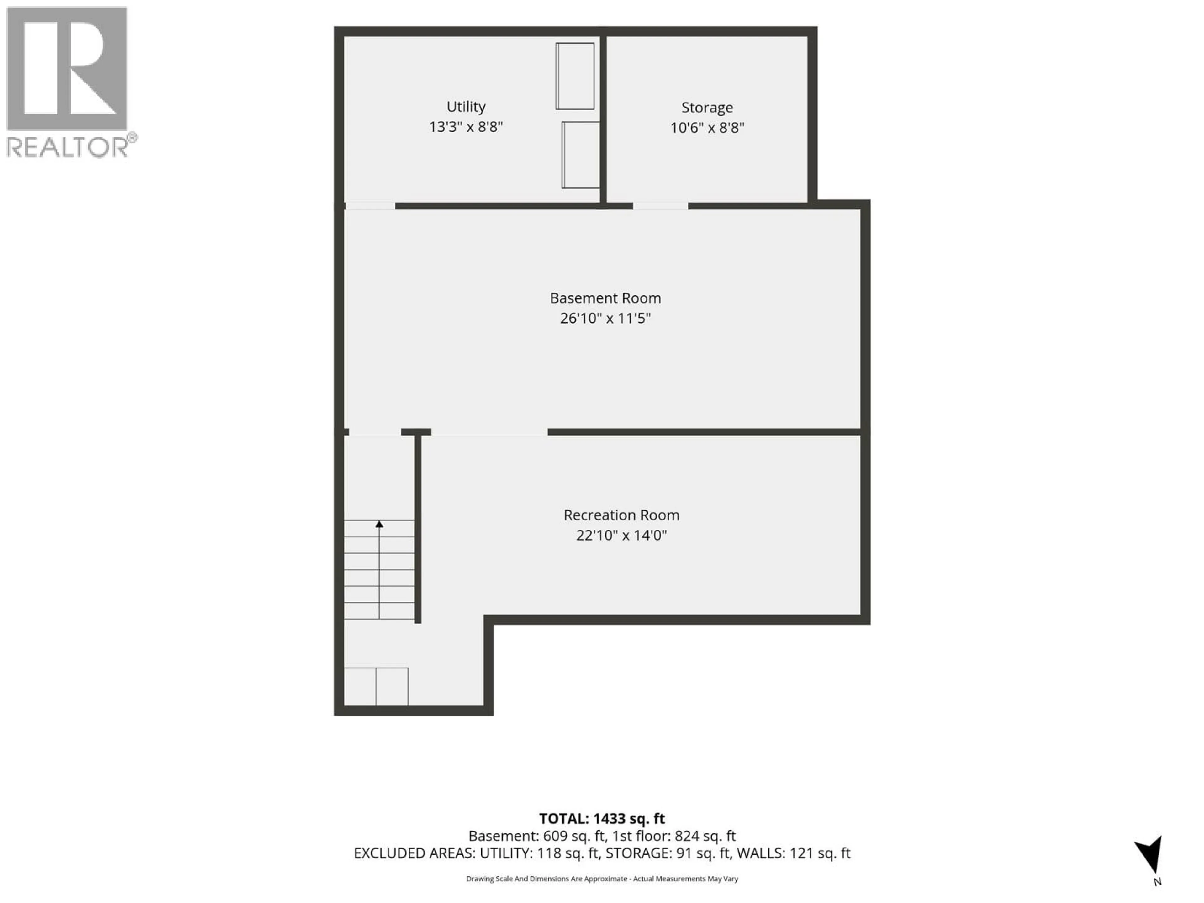 Floor plan for 102 - 2001 PERRIER ROAD, Nelson British Columbia V1L6Y8