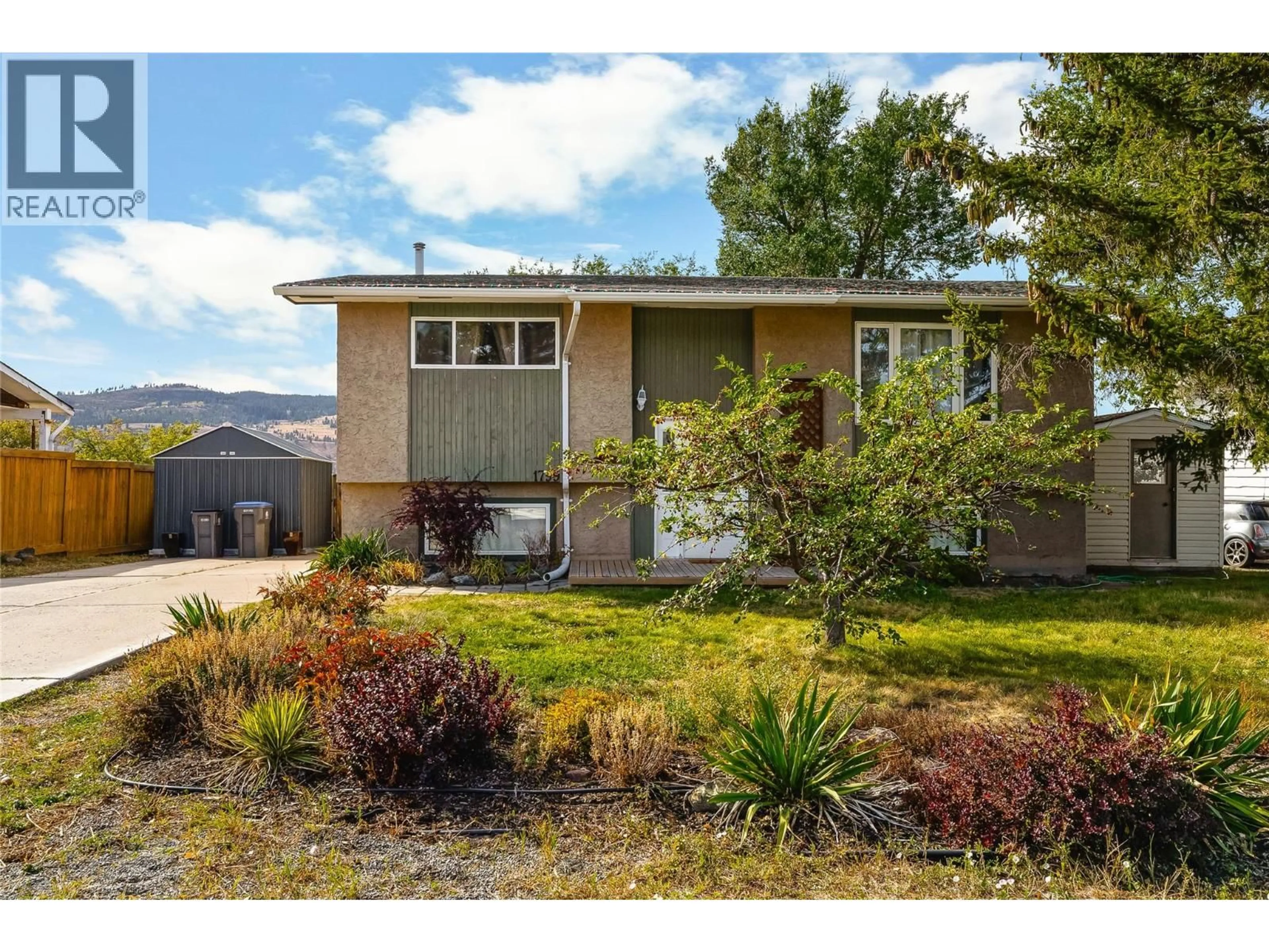Home with vinyl exterior material, street for 1799 ARMSTRONG STREET, Merritt British Columbia V1K1E7