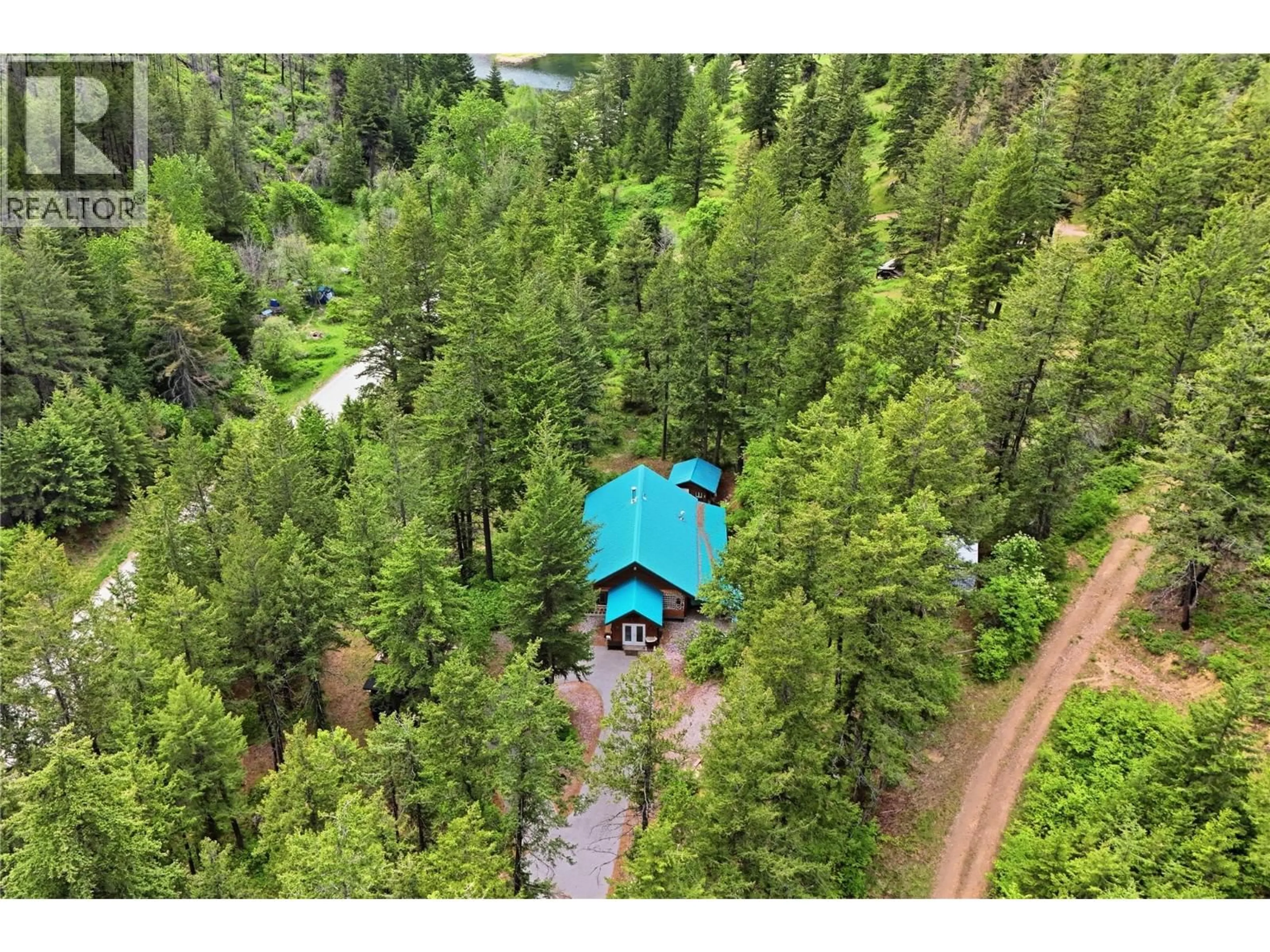 A pic from outside/outdoor area/front of a property/back of a property/a pic from drone, forest/trees view for 2534 GREEN MOUNTAIN ROAD, Penticton British Columbia V2A0E6
