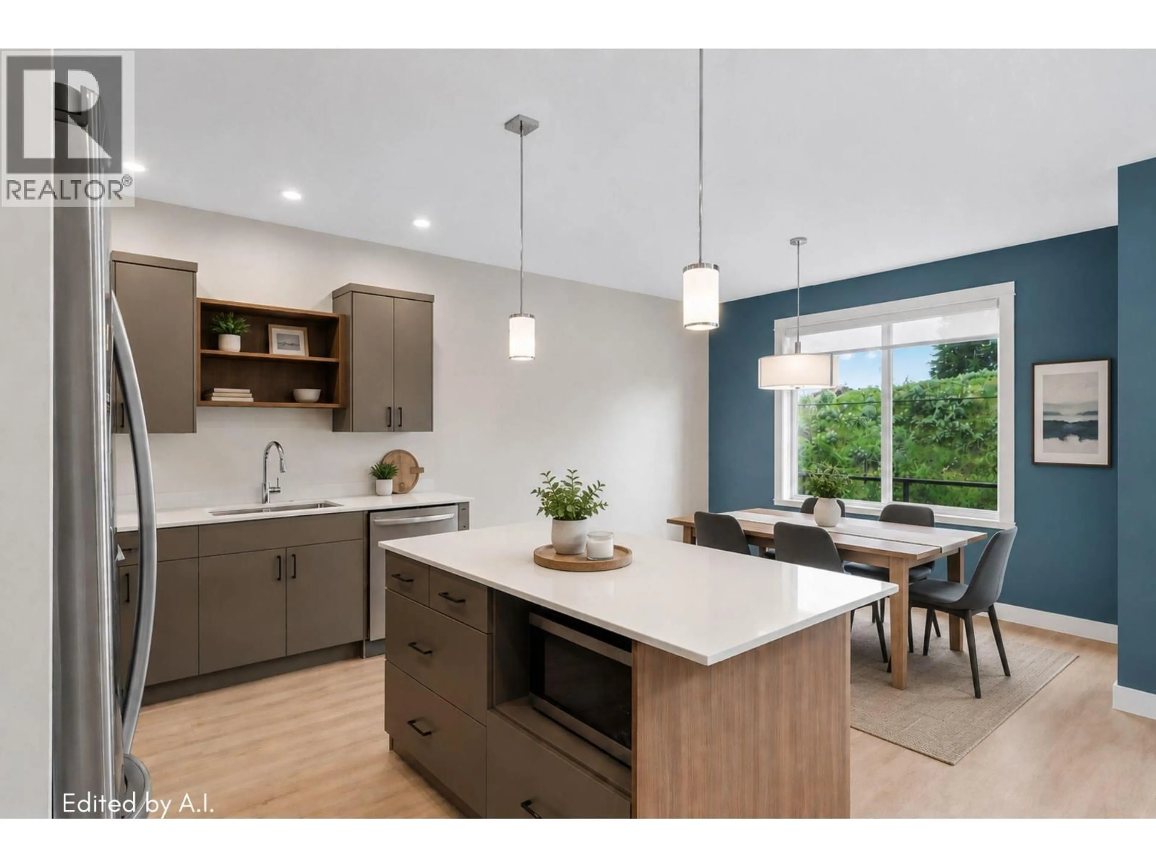Open concept kitchen, unknown for 376 WING PLACE, Kamloops British Columbia V2C0H2