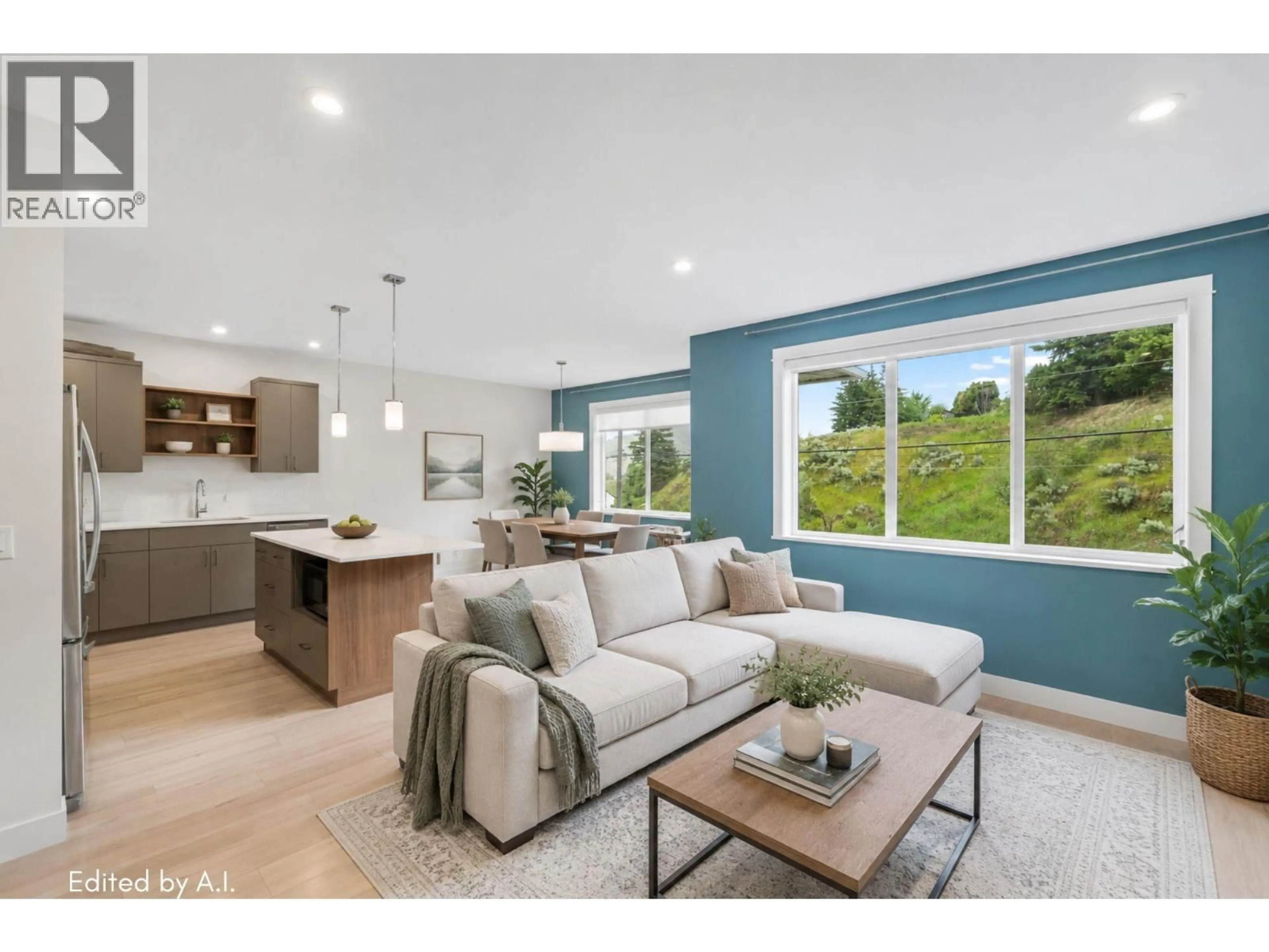 Open concept kitchen, unknown for 376 WING PLACE, Kamloops British Columbia V2C0H2