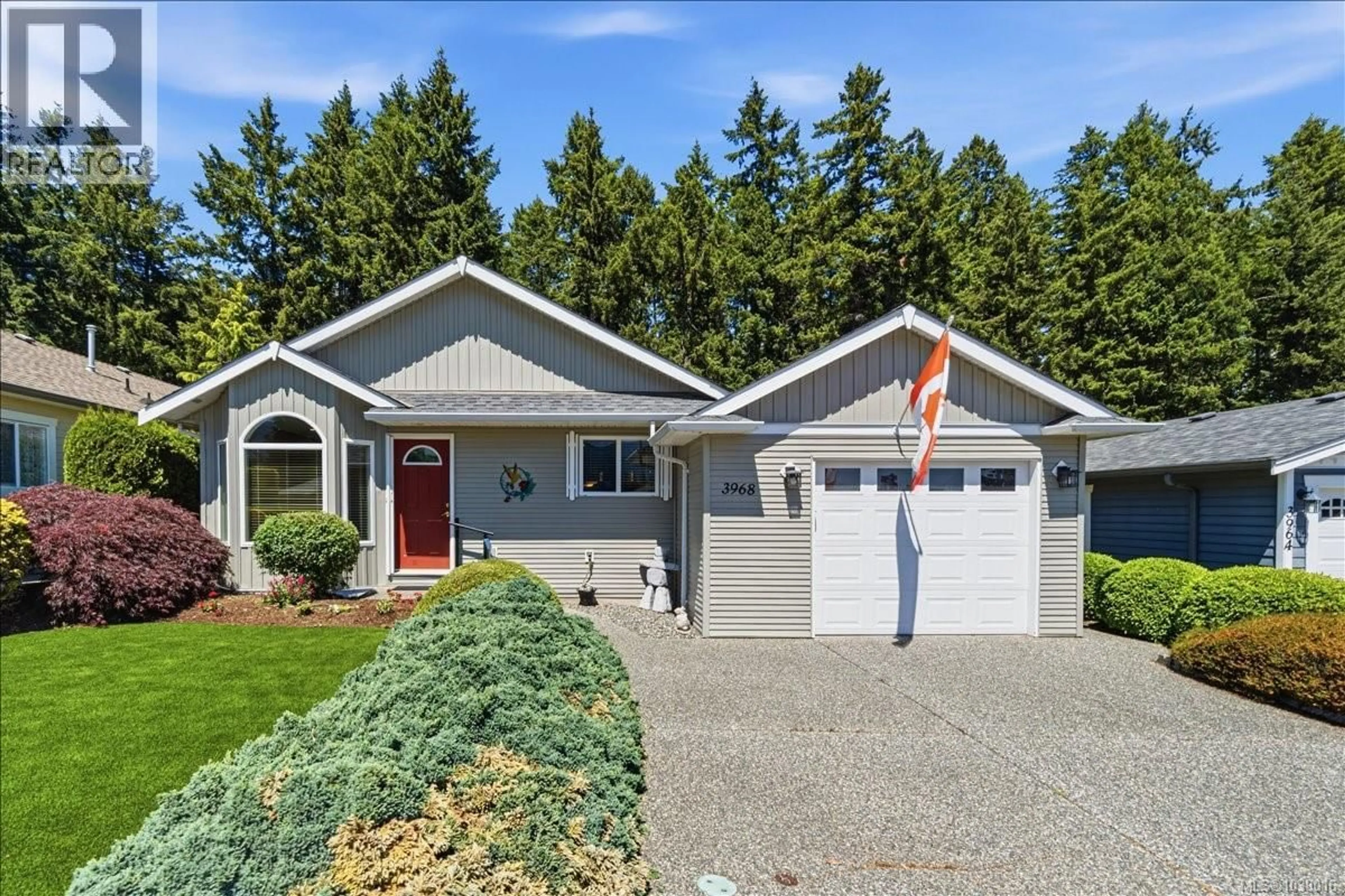 Home with vinyl exterior material, street for 3968 VALEWOOD DRIVE, Nanaimo British Columbia V9T6B9