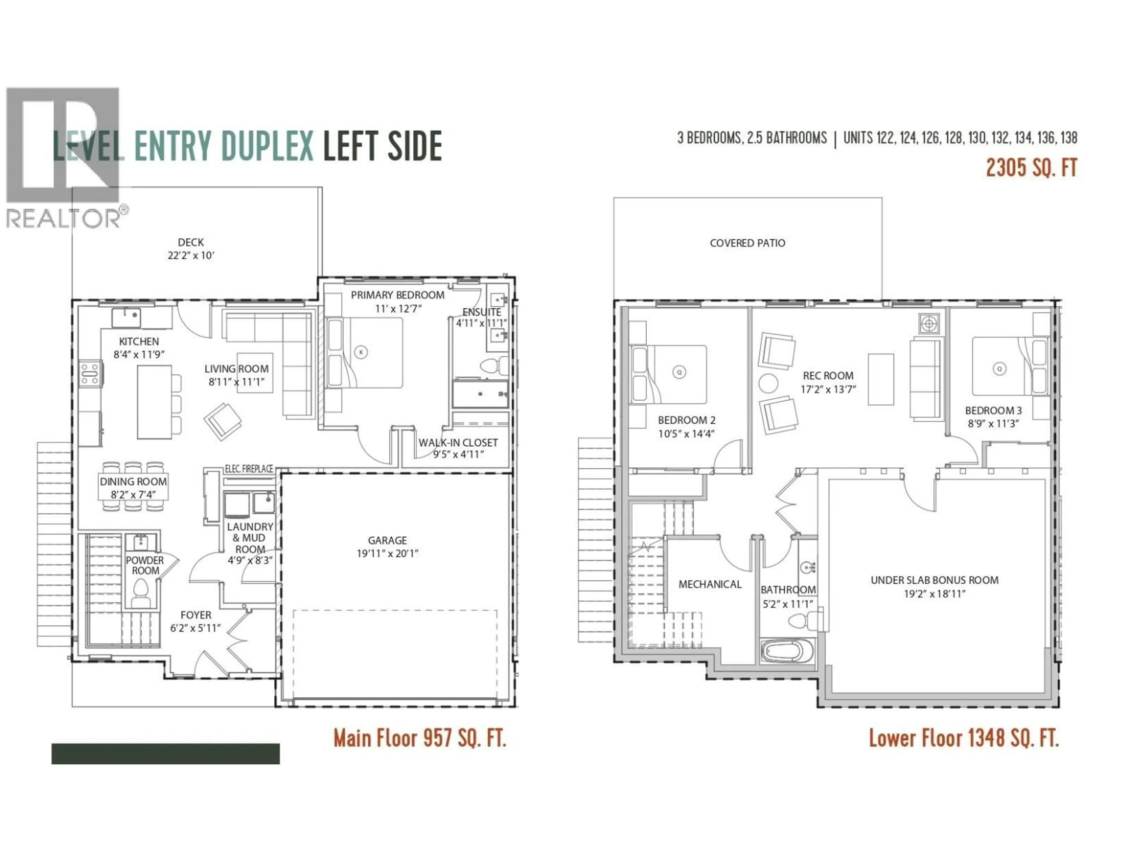 Floor plan for 134 - 2400 COLDWATER DRIVE, Kamloops British Columbia V2E0E9