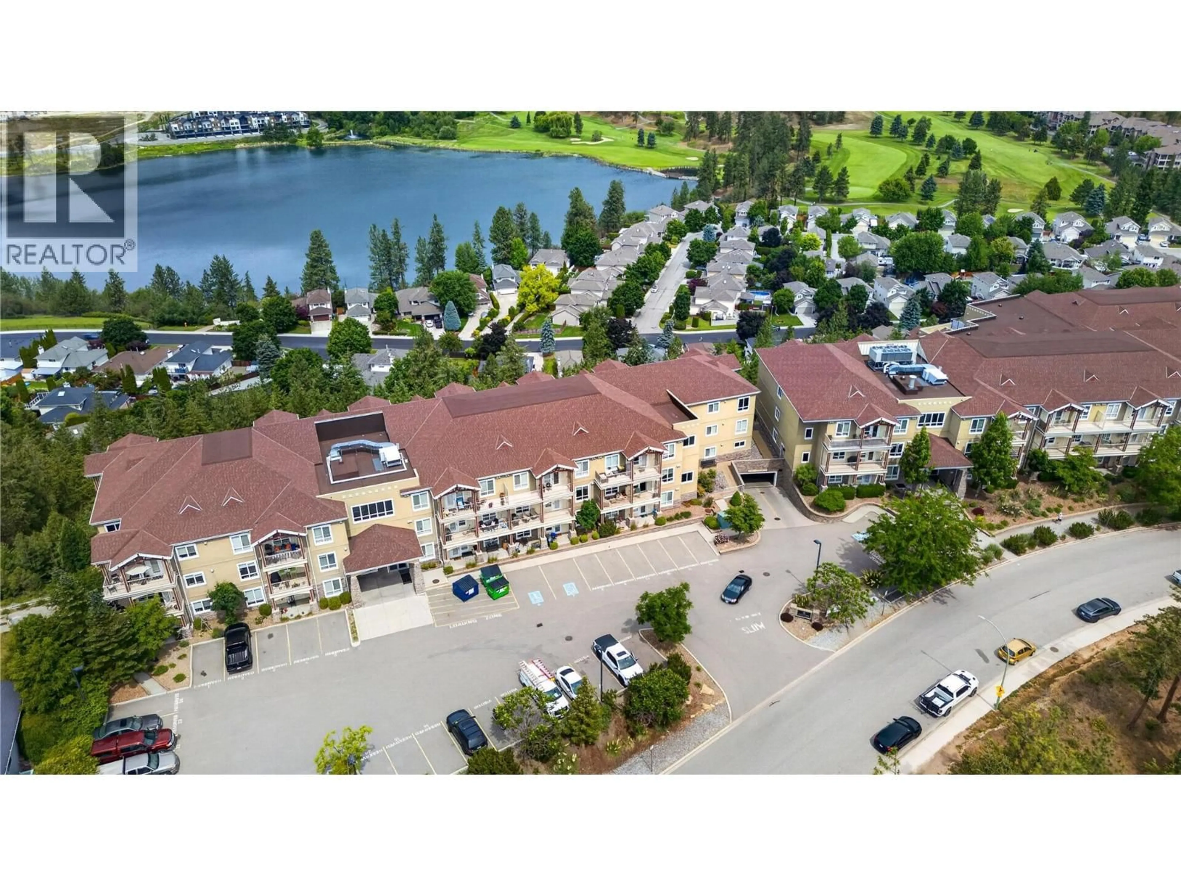 A pic from outside/outdoor area/front of a property/back of a property/a pic from drone, unknown for 2201-2200 UPPER SUNDANCE DRIVE, West Kelowna British Columbia V4T3E8