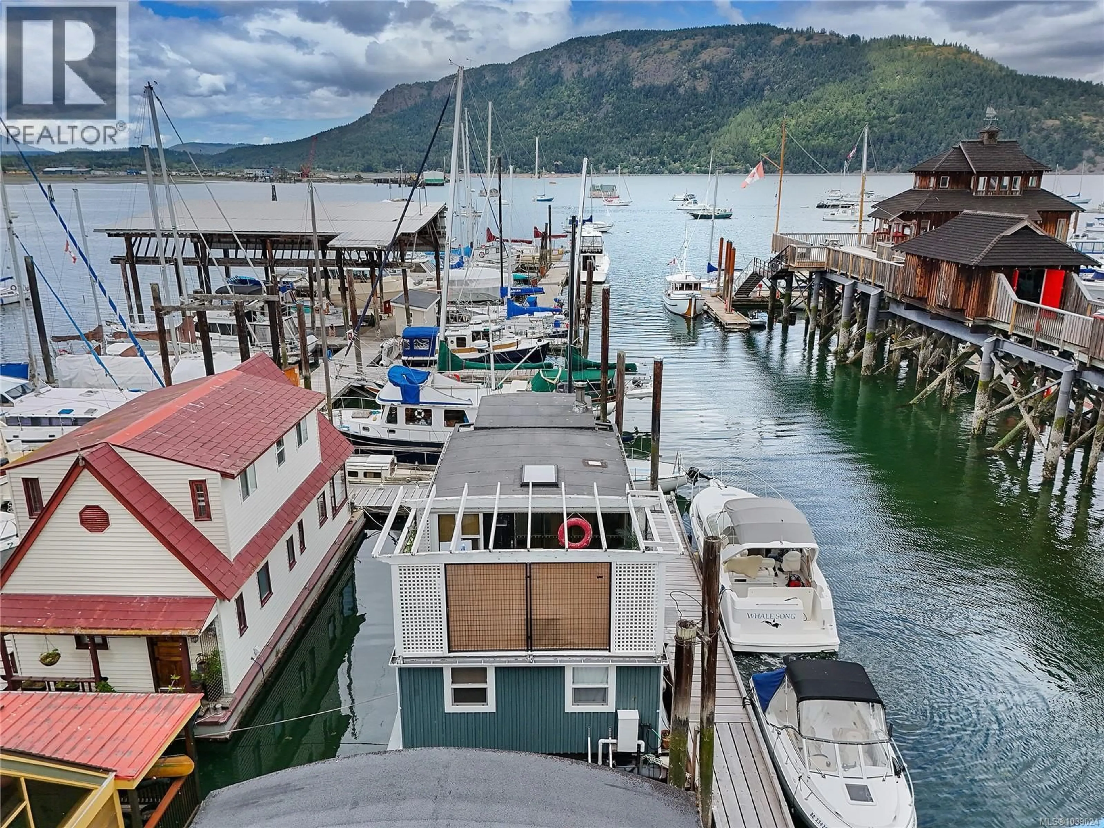 A pic from outside/outdoor area/front of a property/back of a property/a pic from drone, water/lake/river/ocean view for 5 - 1765 COWICHAN BAY ROAD, Cowichan Bay British Columbia V0R1N1