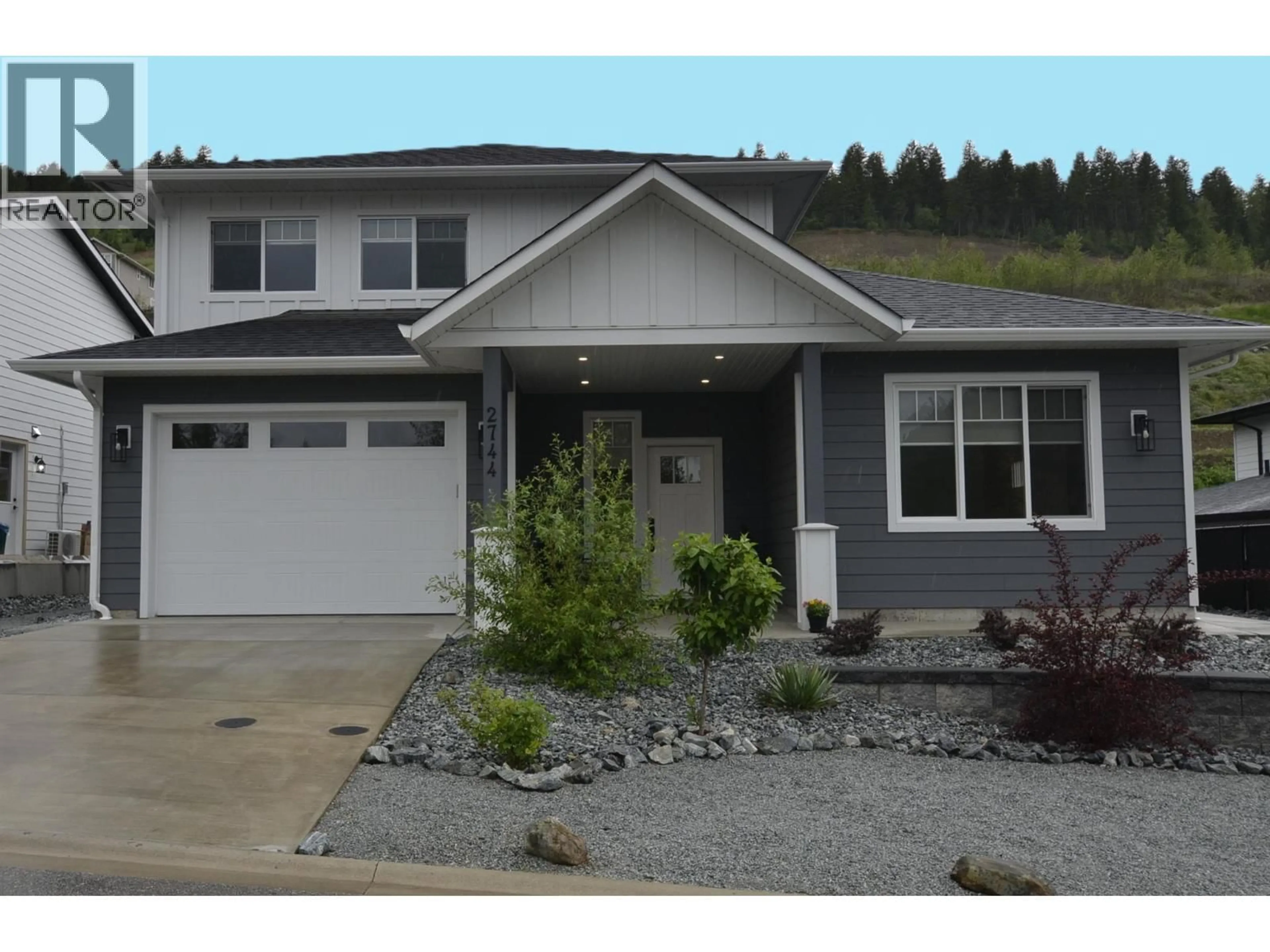 Home with vinyl exterior material, street for 2744 CEDAR RIDGE STREET, Lumby British Columbia V0E2G5