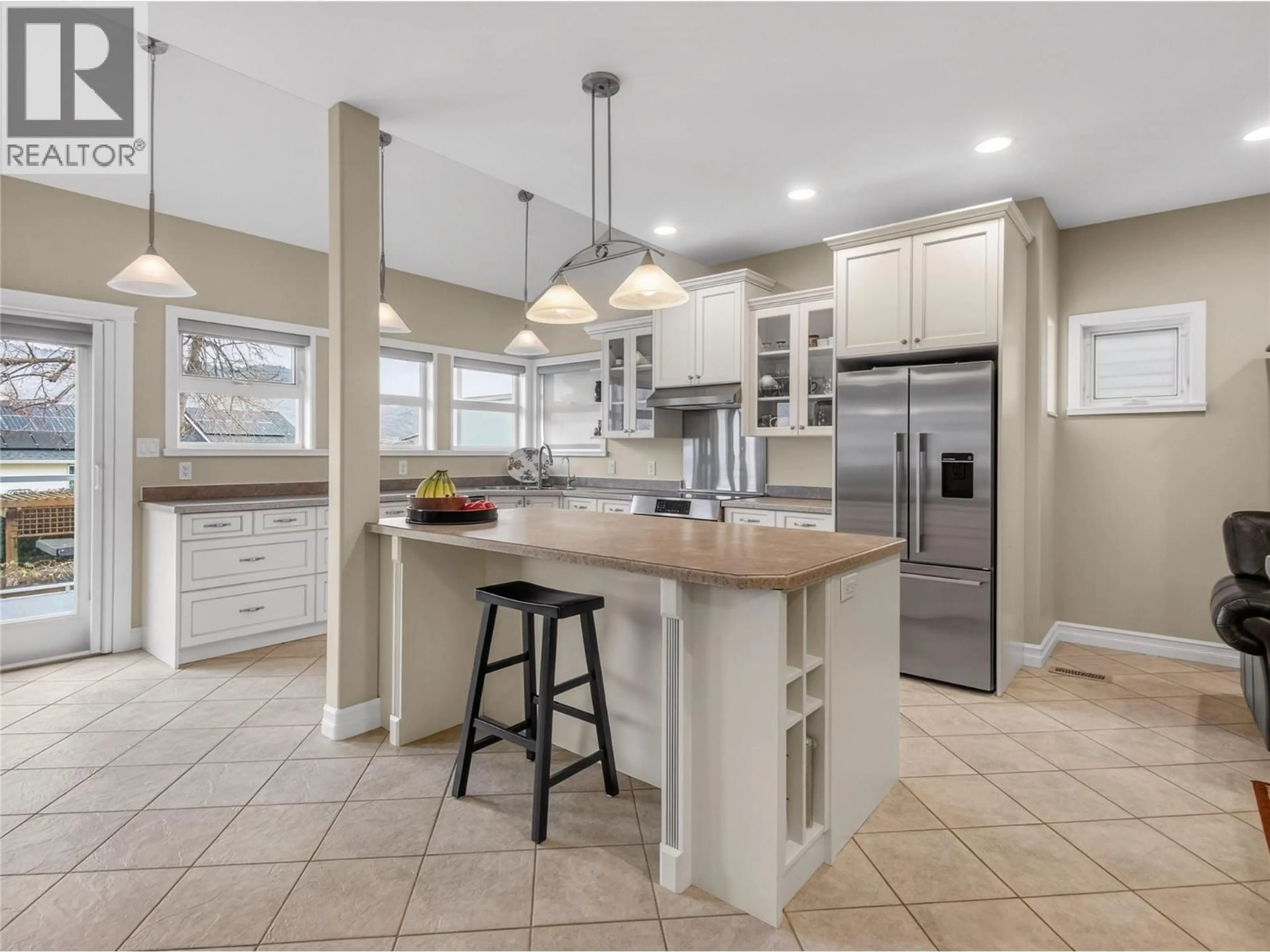 Open concept kitchen, ceramic/tile floor for 4005 LOBELIA DRIVE, Osoyoos British Columbia V0H1V1